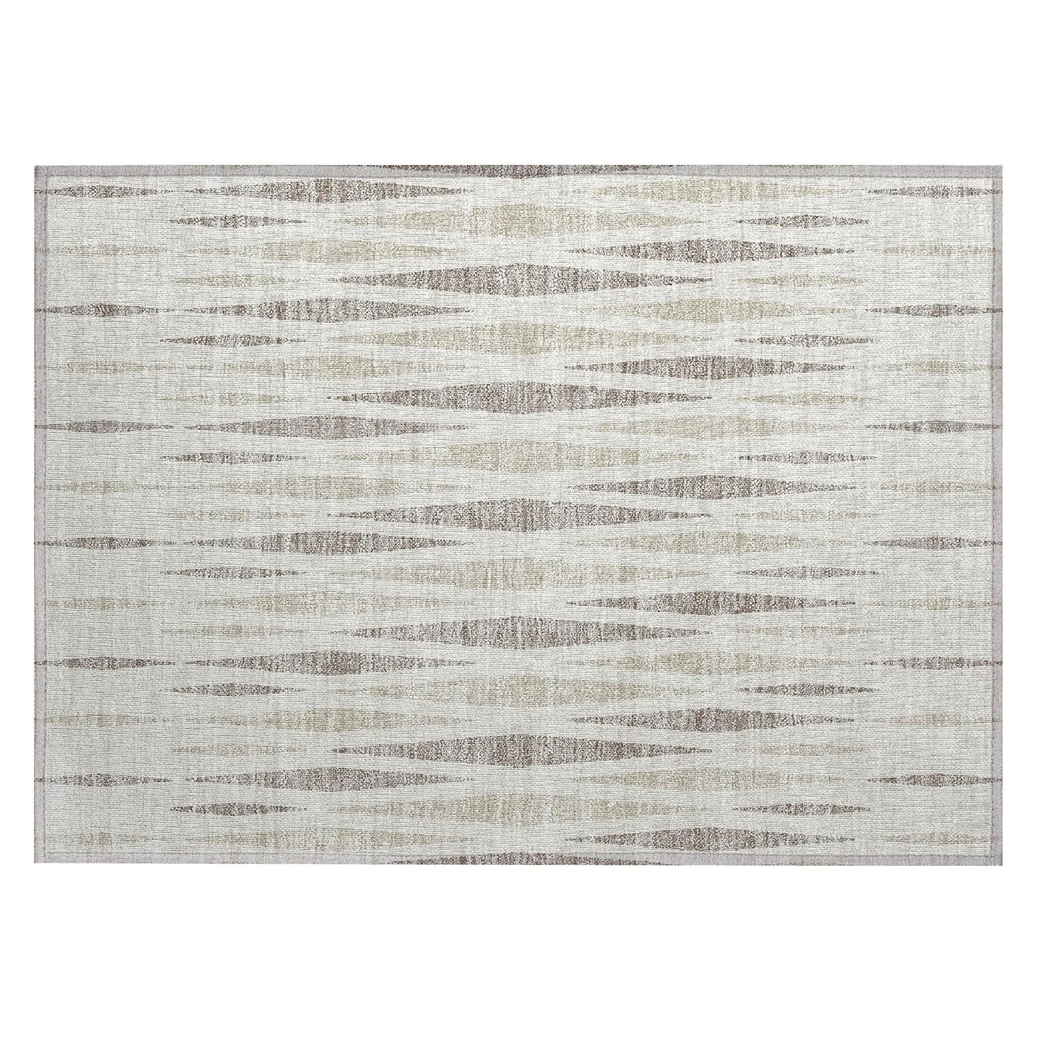 Machine Washable Indoor/ Outdoor Chantille Contemporary Mosaic Rug
