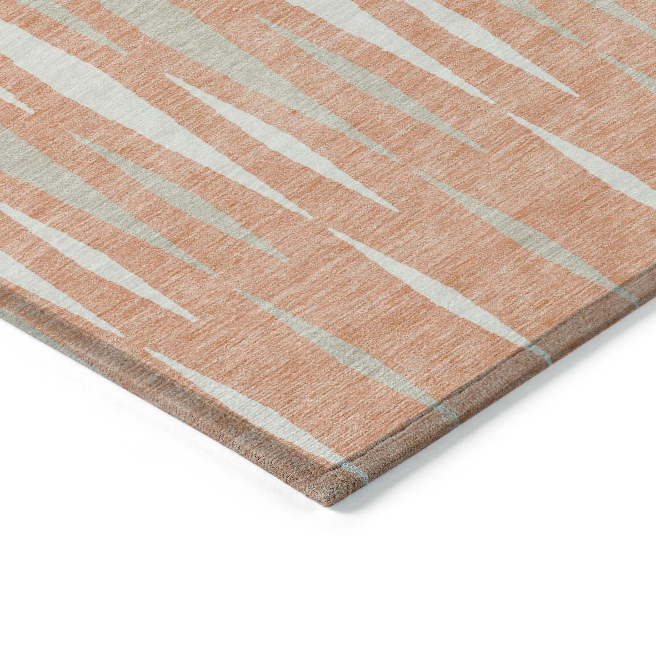 Machine Washable Indoor/ Outdoor Chantille Contemporary Mosaic Rug