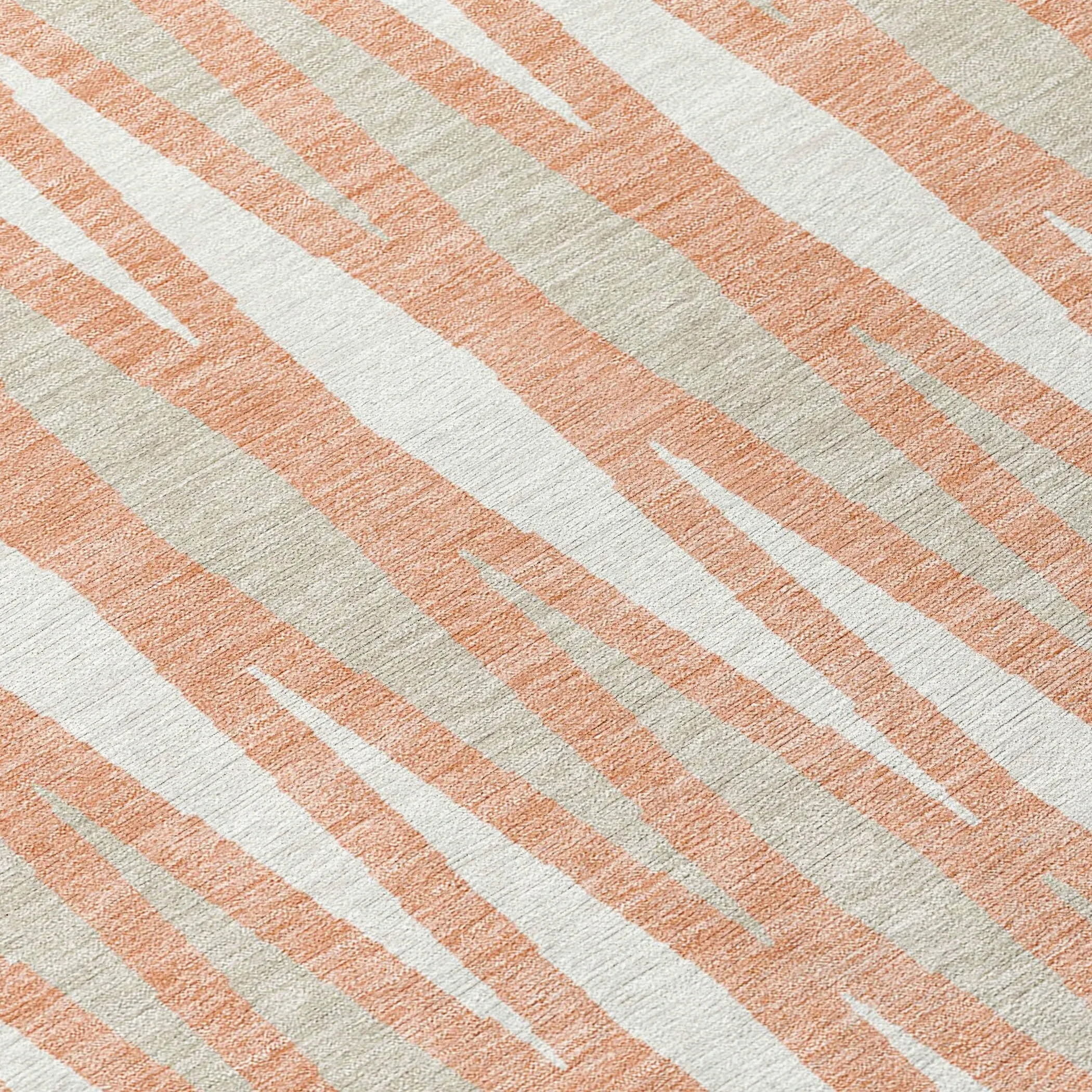 Machine Washable Indoor/ Outdoor Chantille Contemporary Mosaic Rug