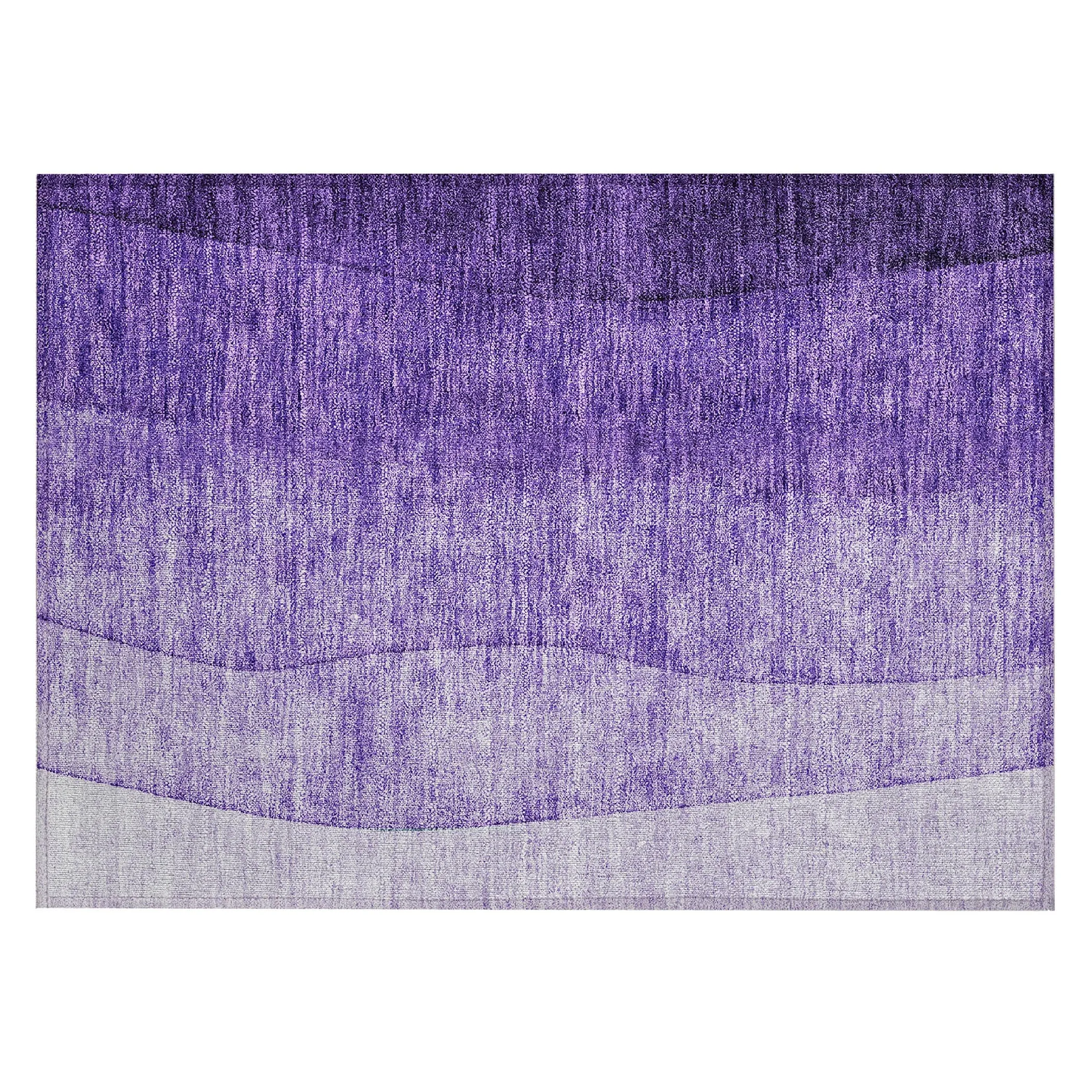 Machine Washable Indoor/ Outdoor Chantille Contemporary Ombre Rug
