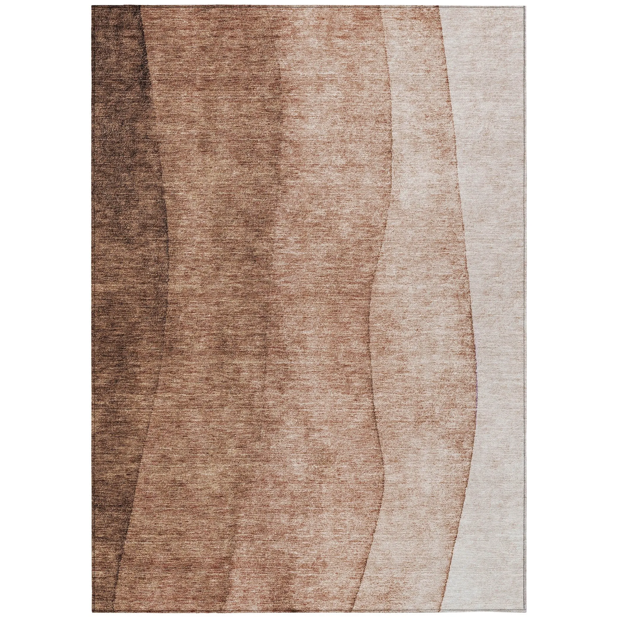 Machine Washable Indoor/ Outdoor Chantille Contemporary Ombre Rug