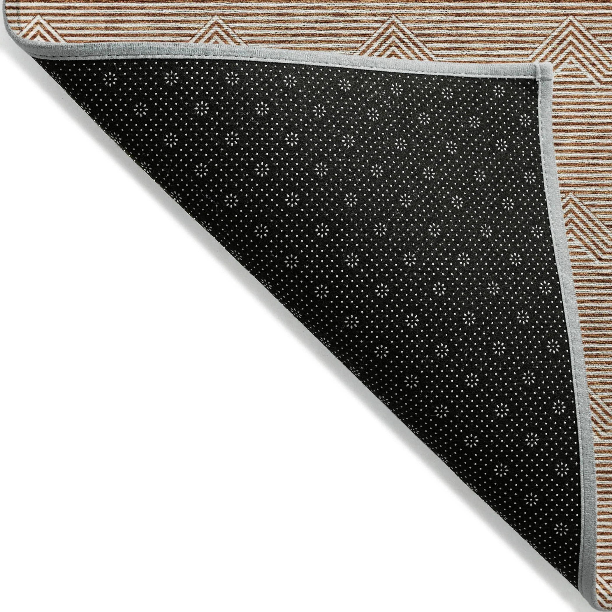 Machine Washable Indoor/ Outdoor Chantille Contemporary Stripe Rug