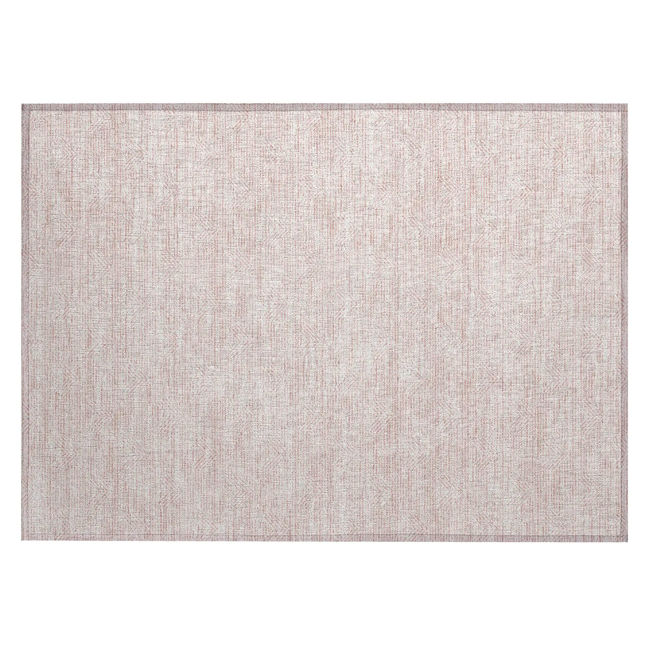 Machine Washable Indoor/ Outdoor Chantille Contemporary Stripe Rug