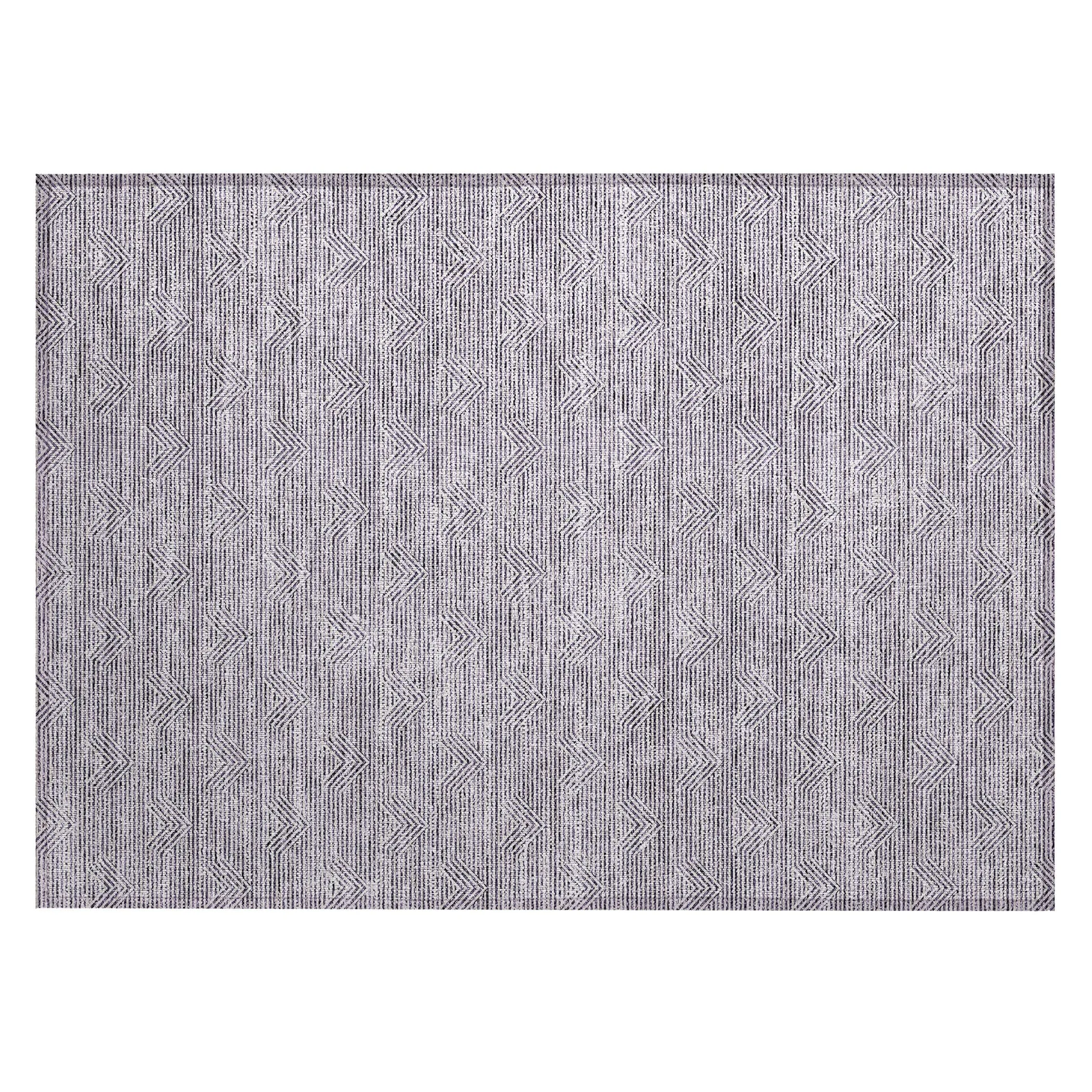 Machine Washable Indoor/ Outdoor Chantille Contemporary Stripe Rug