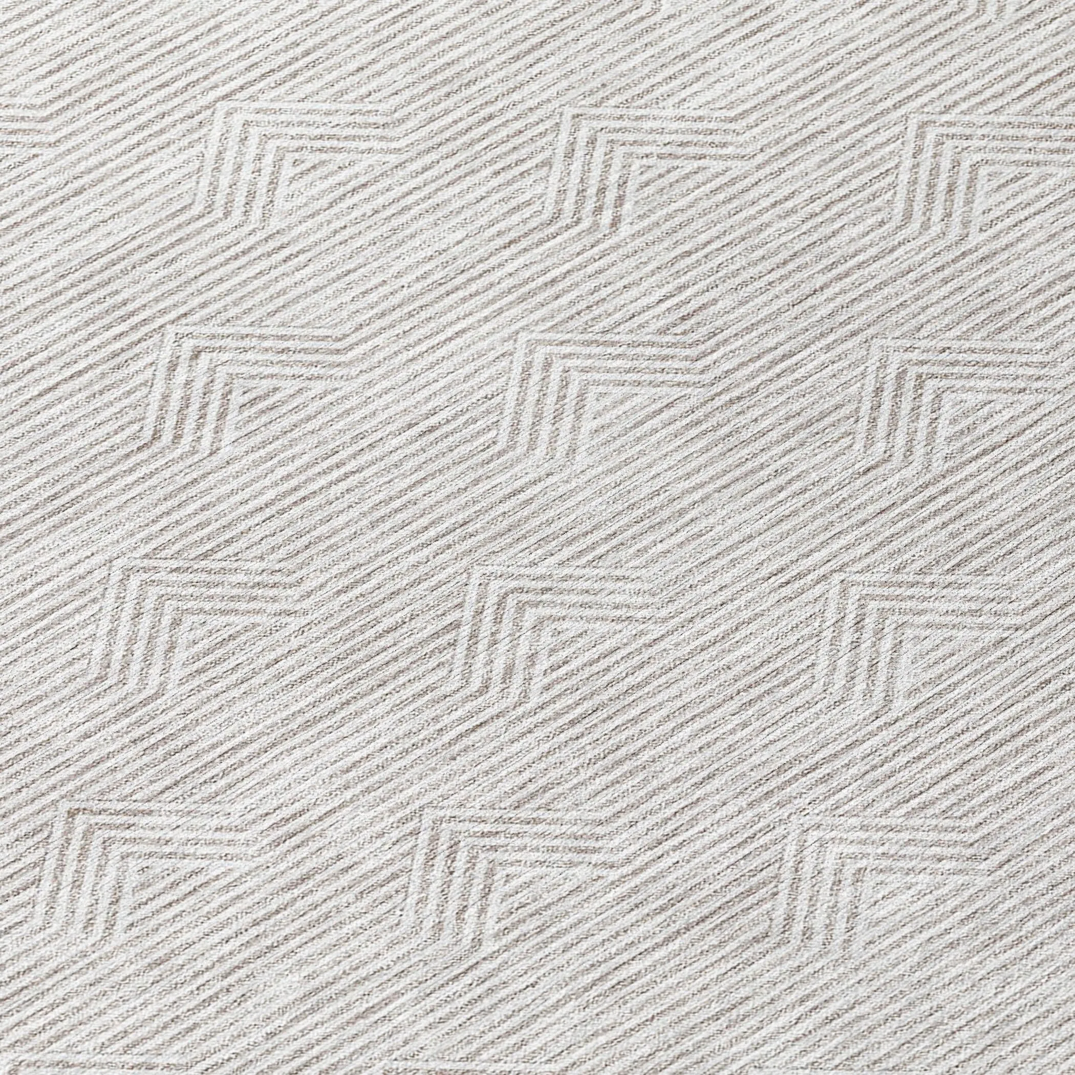 Machine Washable Indoor/ Outdoor Chantille Contemporary Stripe Rug