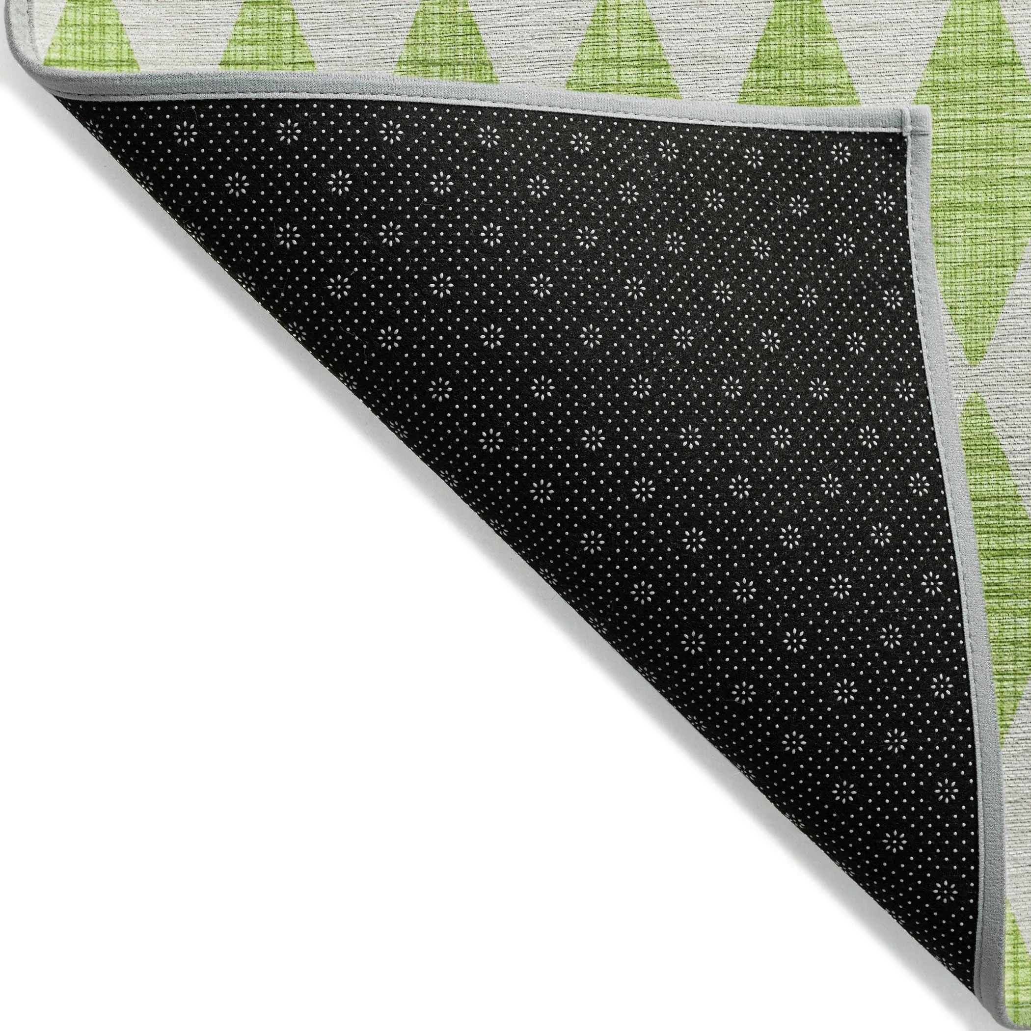 Machine Washable Indoor/ Outdoor Chantille Diamond Argyle Rug