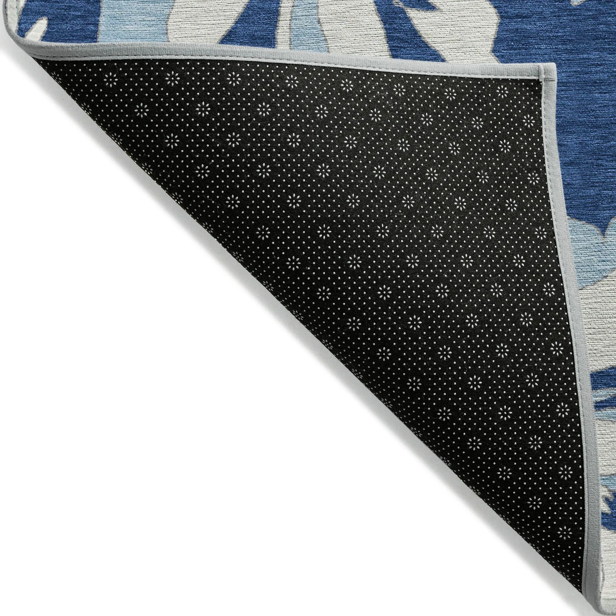 Machine Washable Indoor/ Outdoor Chantille Floral Rug