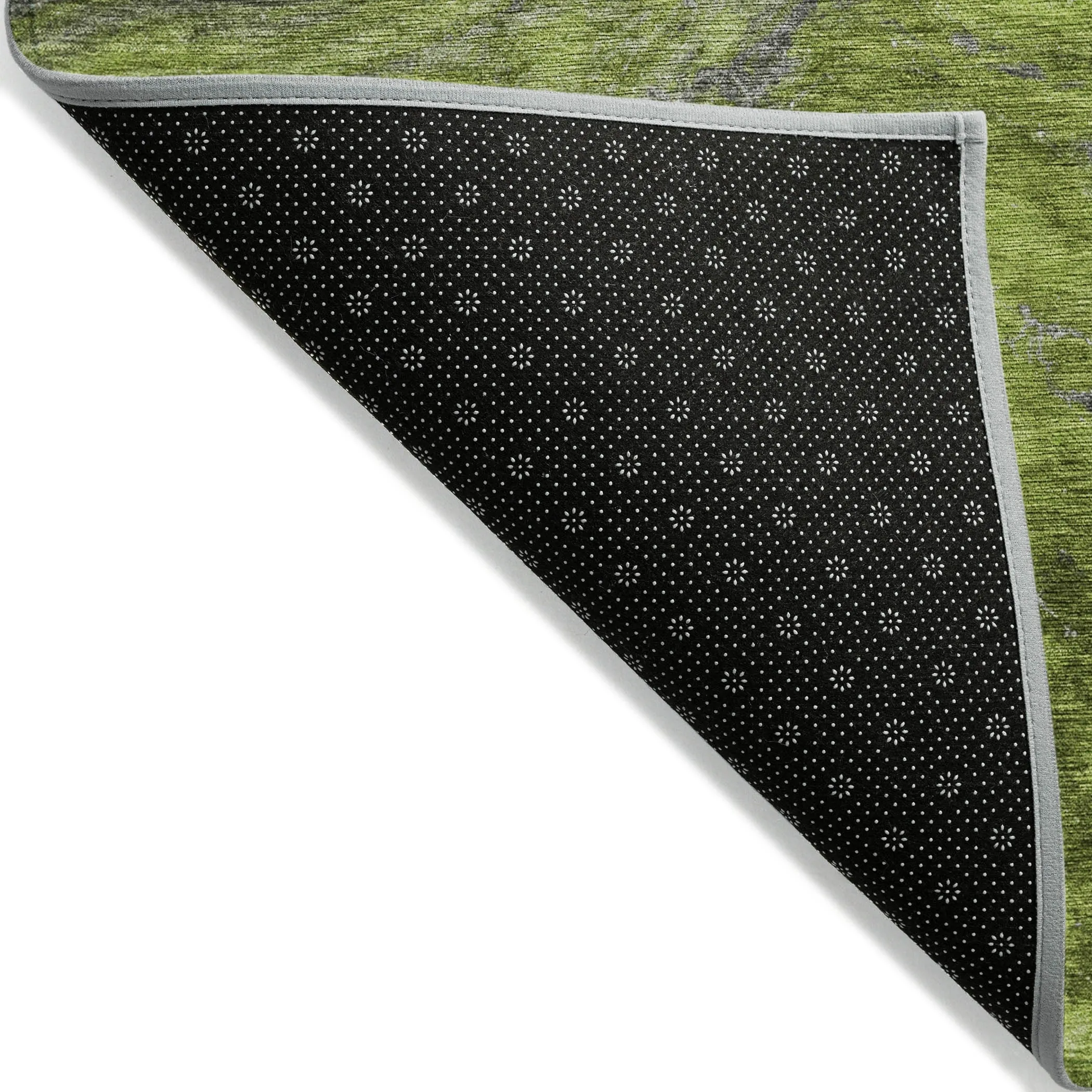 Machine Washable Indoor/ Outdoor Chantille Modern Abstract Rug