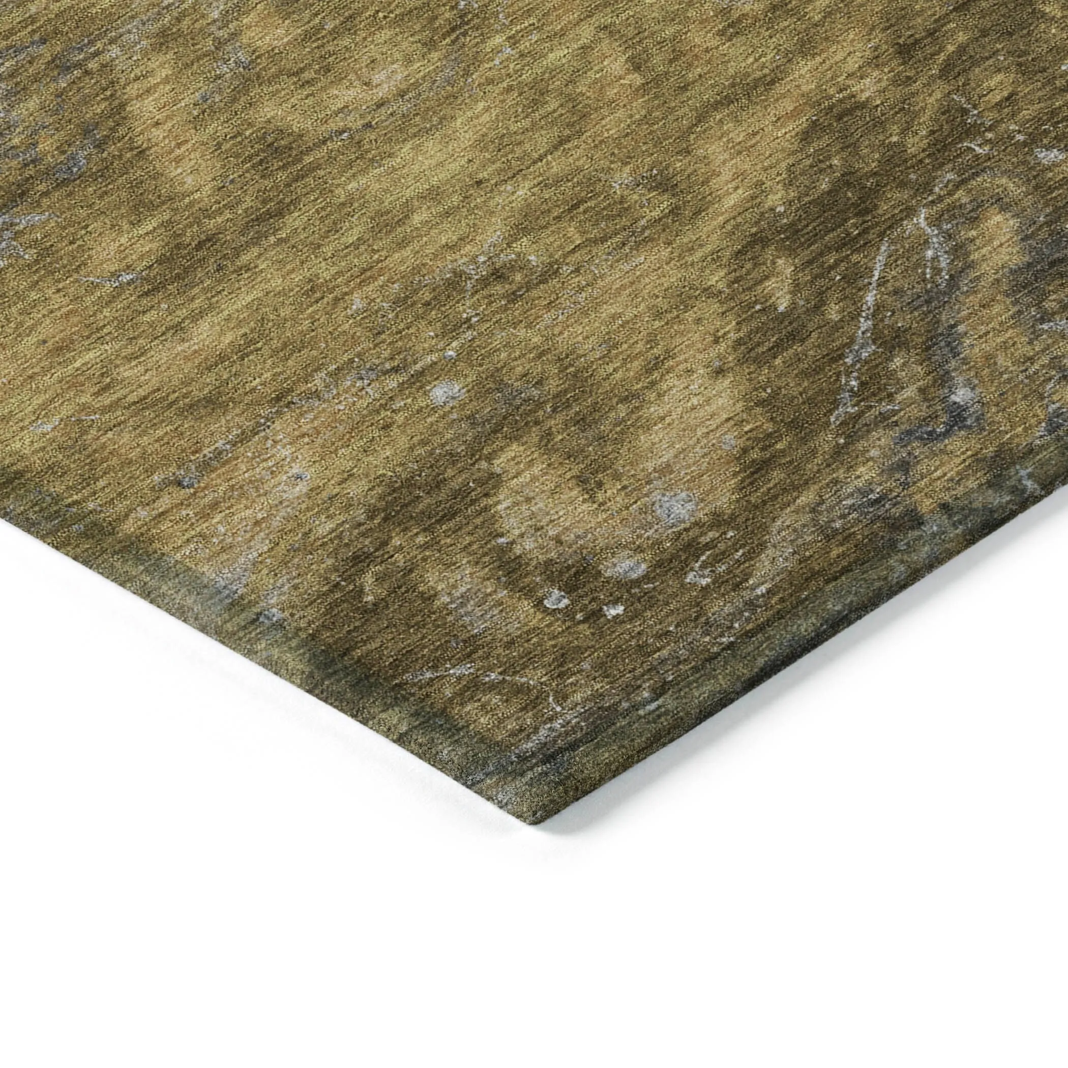 Machine Washable Indoor/ Outdoor Chantille Modern Abstract Rug
