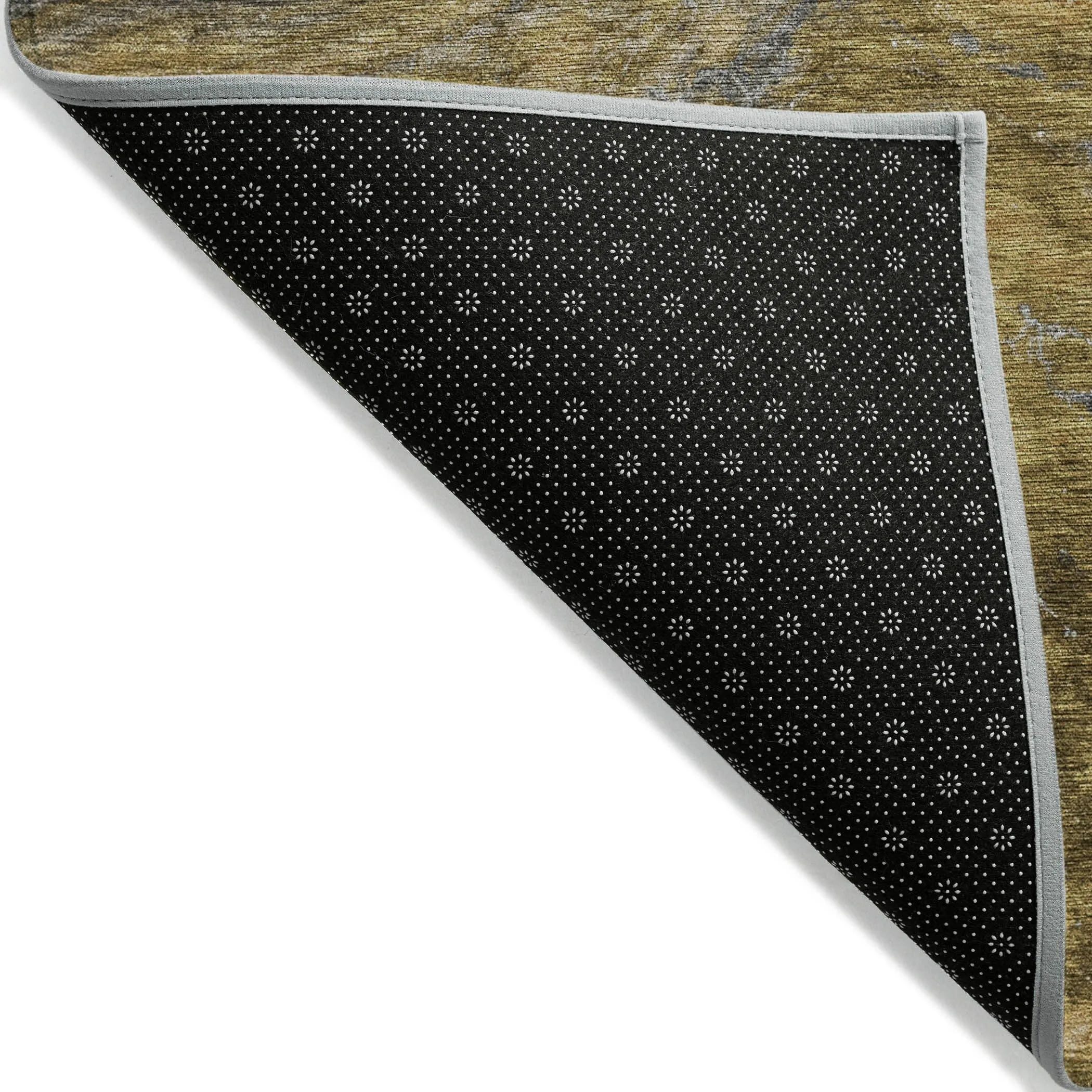 Machine Washable Indoor/ Outdoor Chantille Modern Abstract Rug