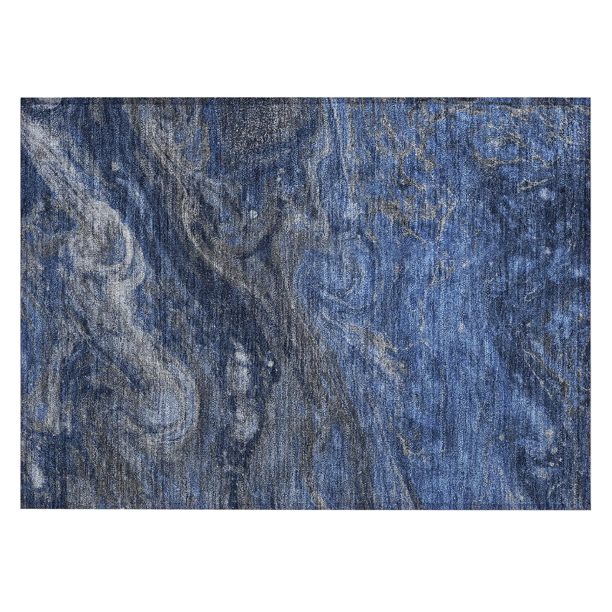 Machine Washable Indoor/ Outdoor Chantille Modern Abstract Rug