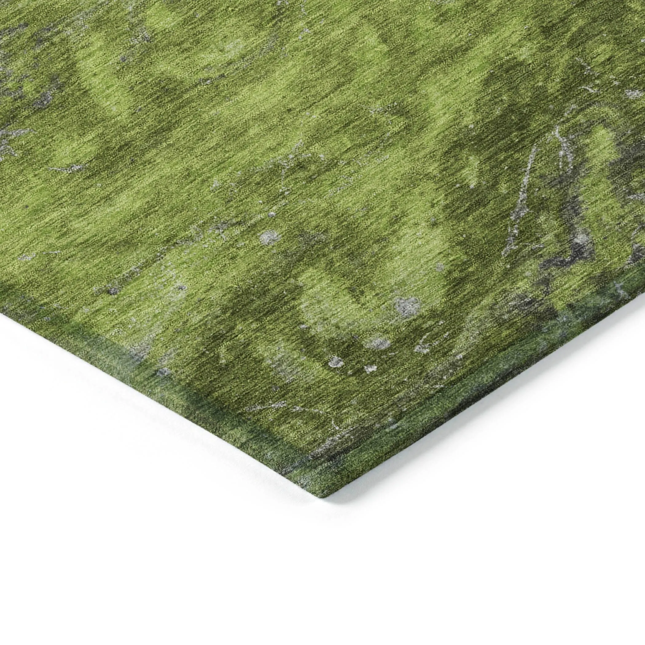 Machine Washable Indoor/ Outdoor Chantille Modern Abstract Rug