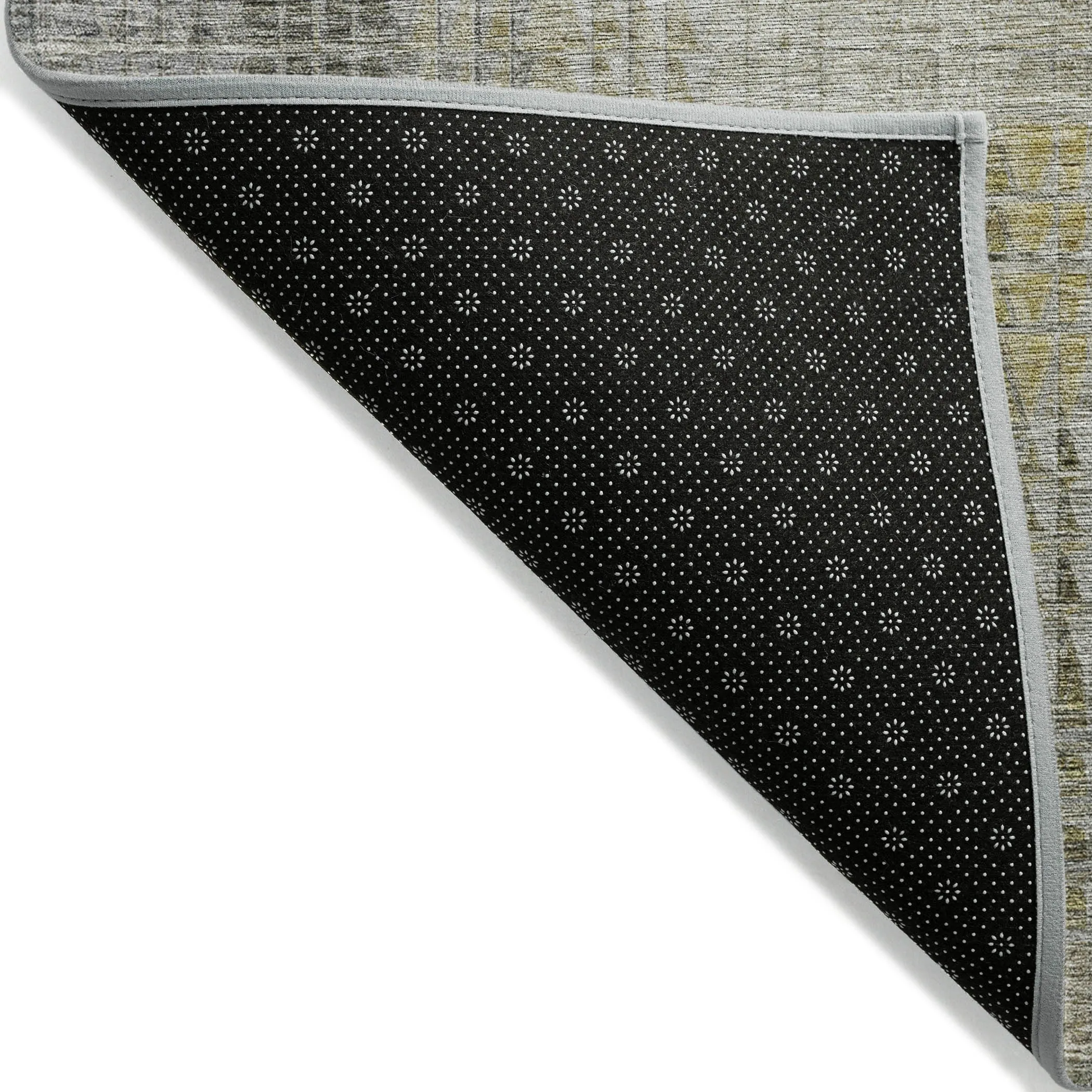 Machine Washable Indoor/ Outdoor Chantille Modern Kaleidoscope Rug