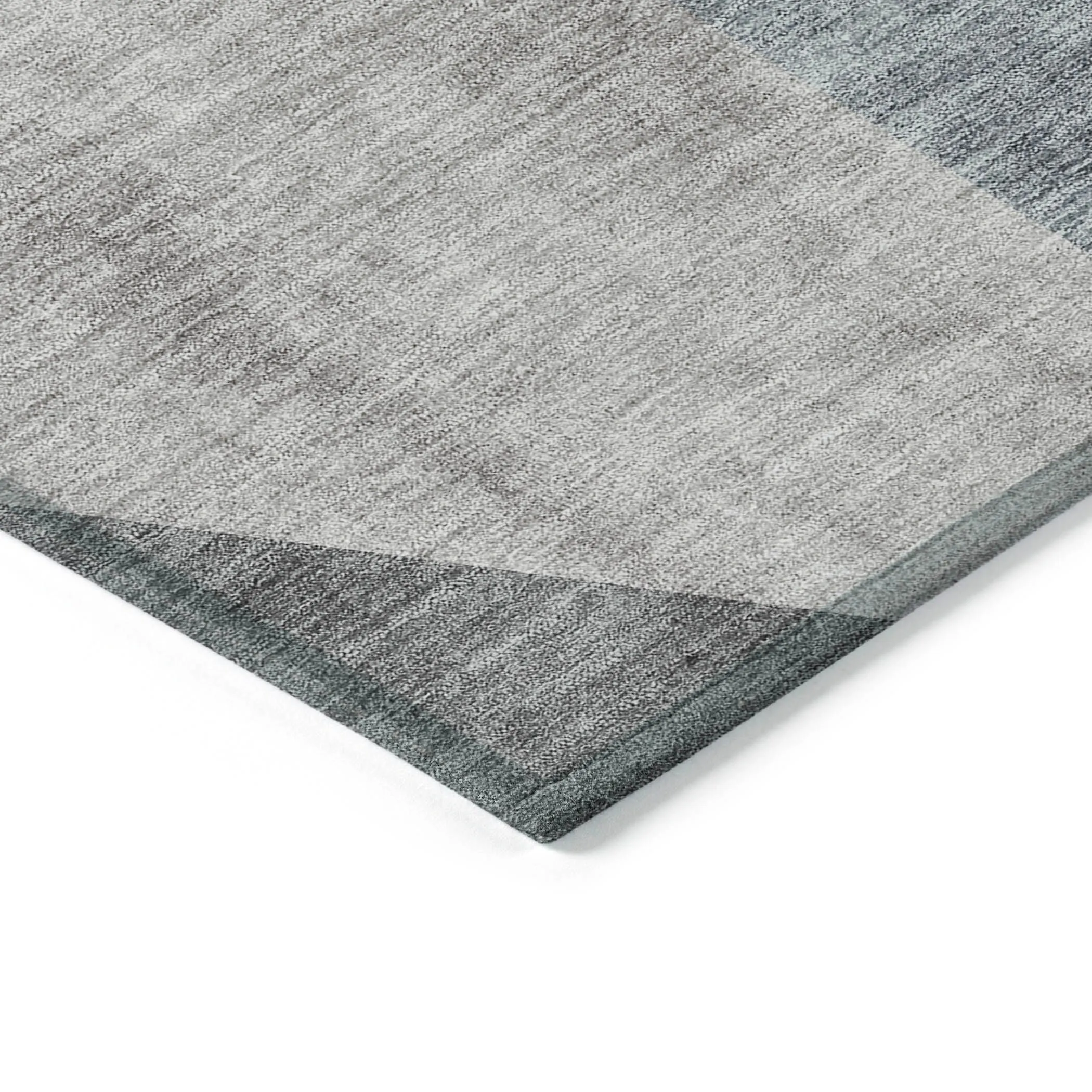 Machine Washable Indoor/ Outdoor Chantille Modern Prism Rug