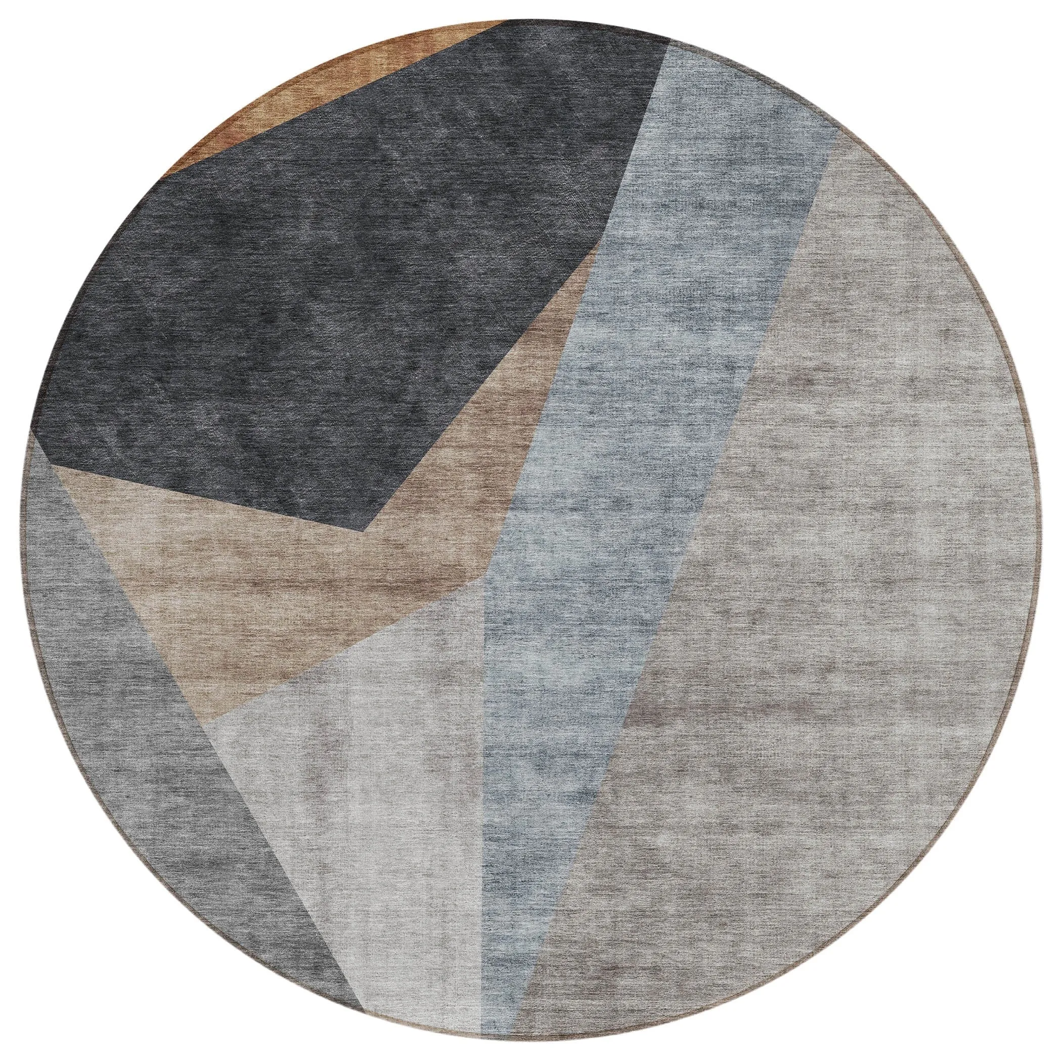 Machine Washable Indoor/ Outdoor Chantille Modern Prism Rug