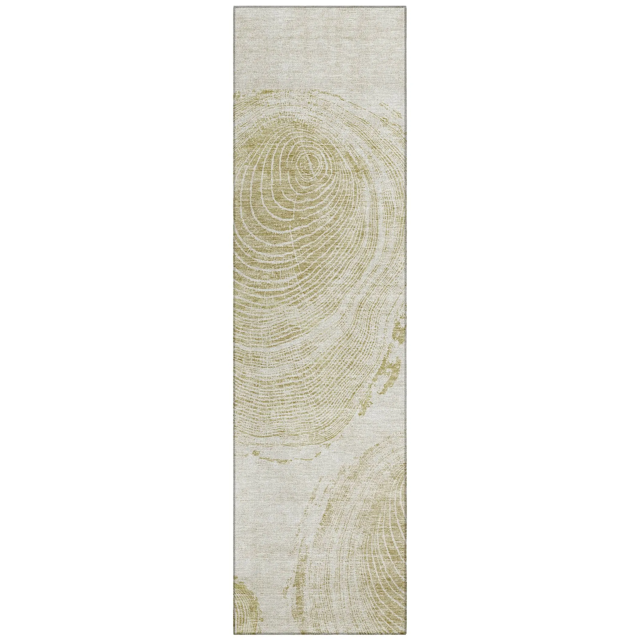 Machine Washable Indoor/ Outdoor Chantille Modern Tree Rug