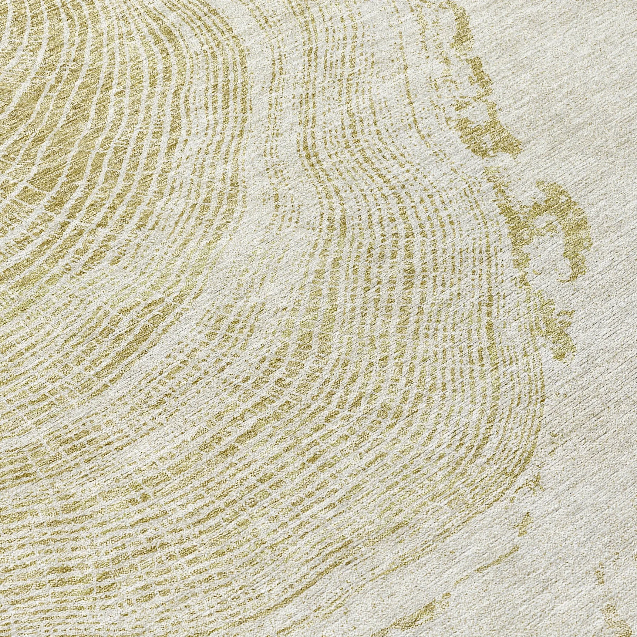 Machine Washable Indoor/ Outdoor Chantille Modern Tree Rug