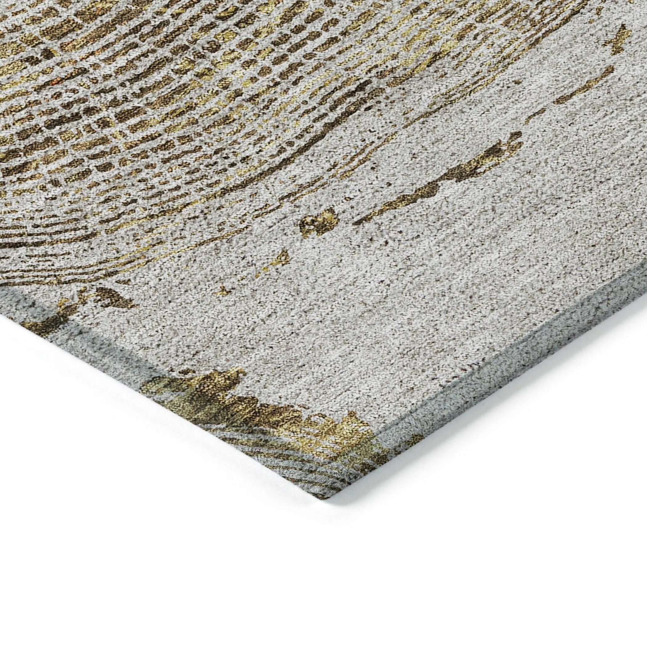 Machine Washable Indoor/ Outdoor Chantille Modern Tree Rug