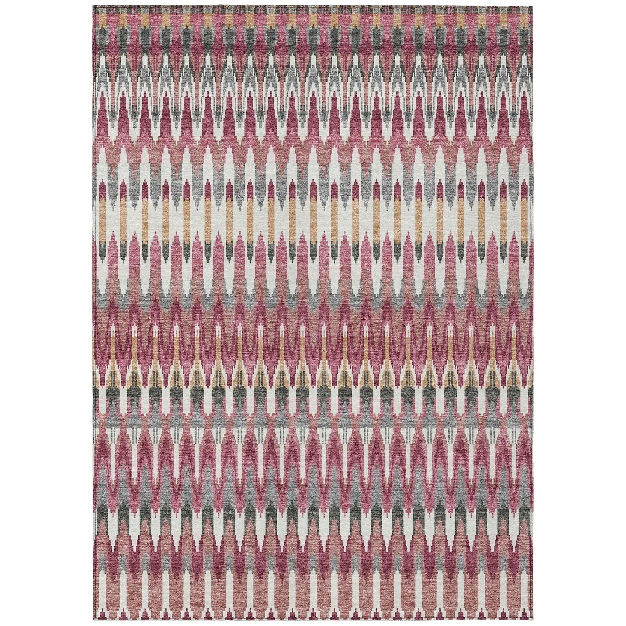 Machine Washable Indoor/ Outdoor Chantille Moroccan Boho Rug