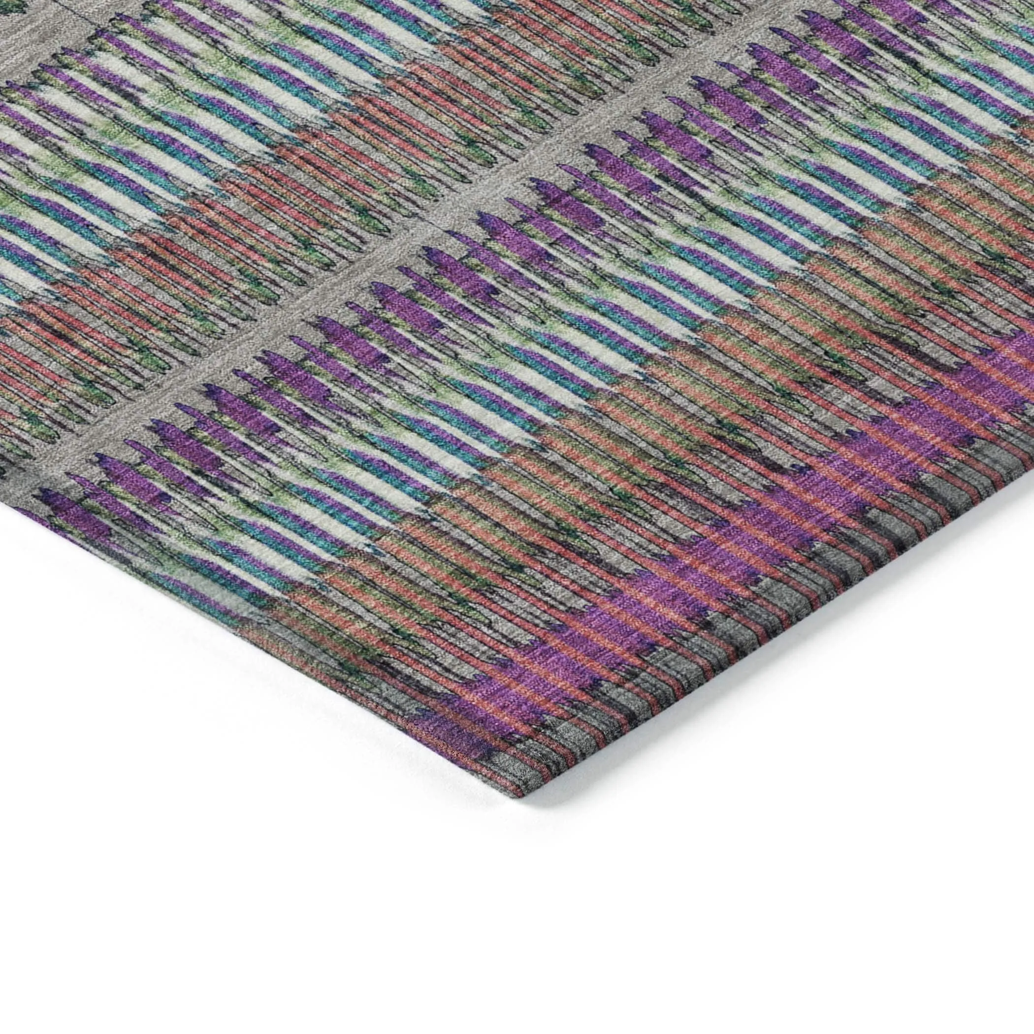Machine Washable Indoor/ Outdoor Chantille Moroccan Boho Rug