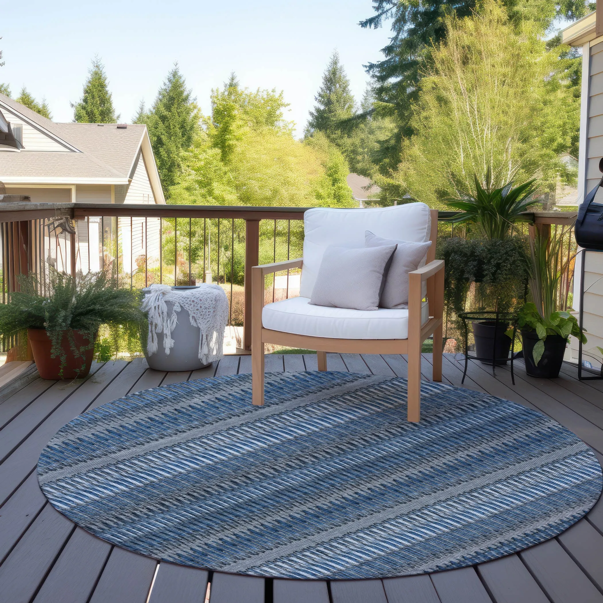 Machine Washable Indoor/ Outdoor Chantille Moroccan Boho Rug