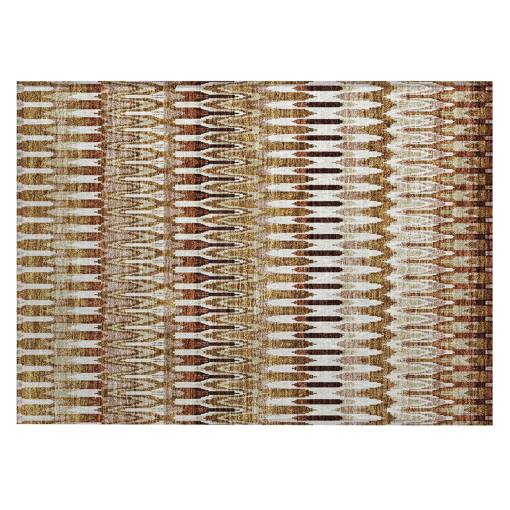 Machine Washable Indoor/ Outdoor Chantille Moroccan Boho Rug