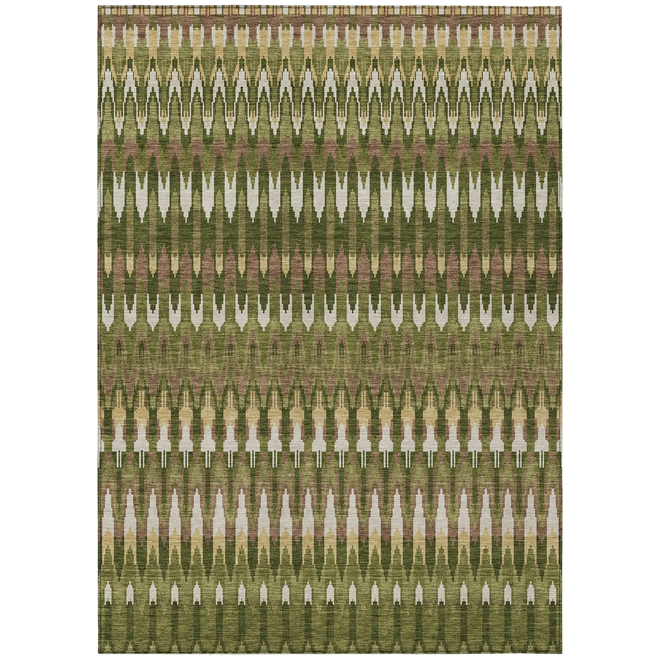 Machine Washable Indoor/ Outdoor Chantille Moroccan Boho Rug