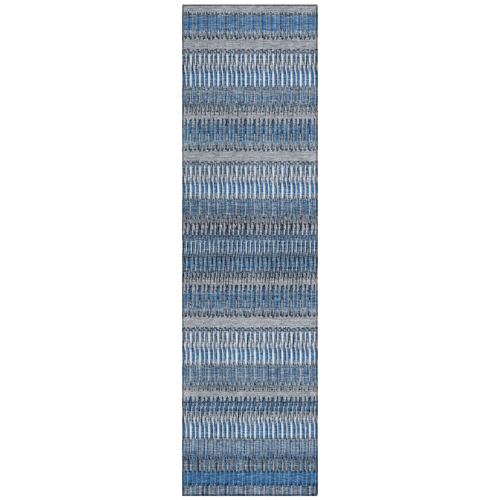 Machine Washable Indoor/ Outdoor Chantille Moroccan Boho Rug