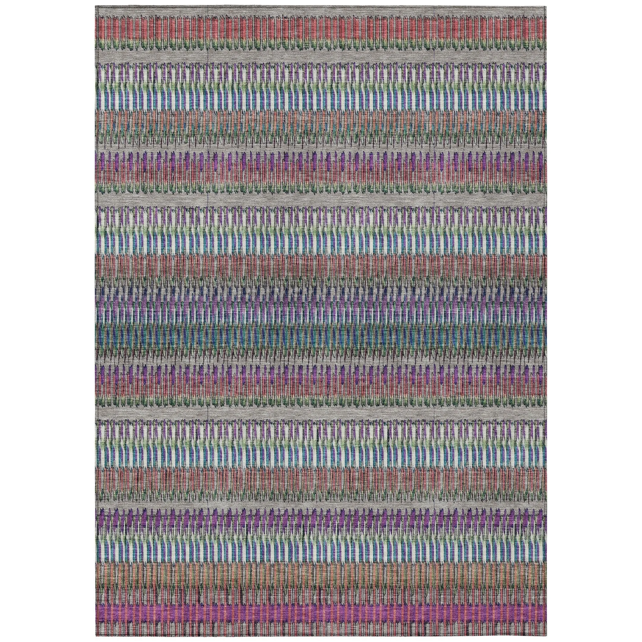 Machine Washable Indoor/ Outdoor Chantille Moroccan Boho Rug