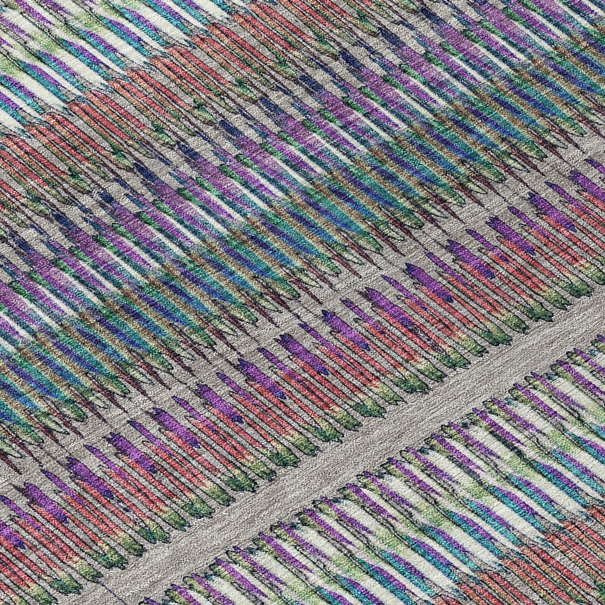 Machine Washable Indoor/ Outdoor Chantille Moroccan Boho Rug
