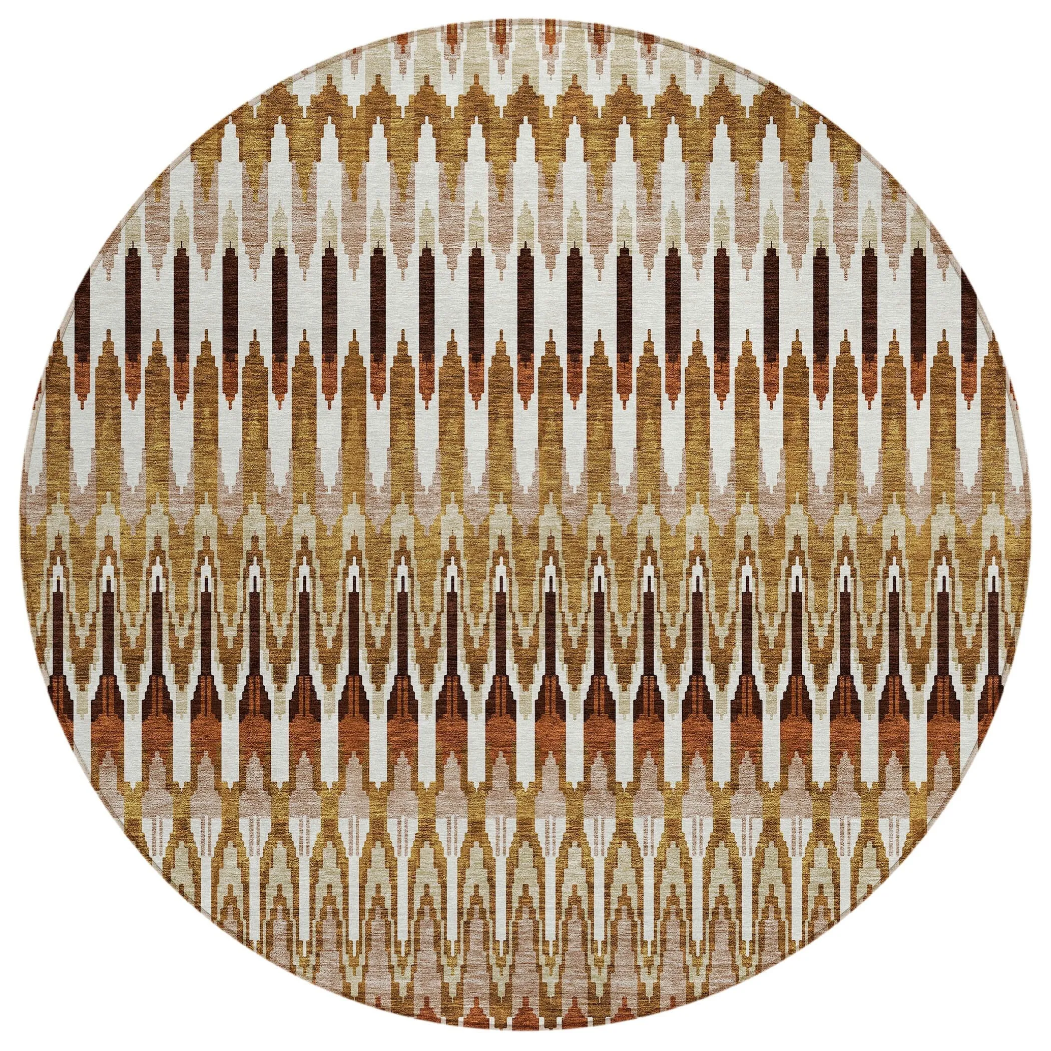 Machine Washable Indoor/ Outdoor Chantille Moroccan Boho Rug