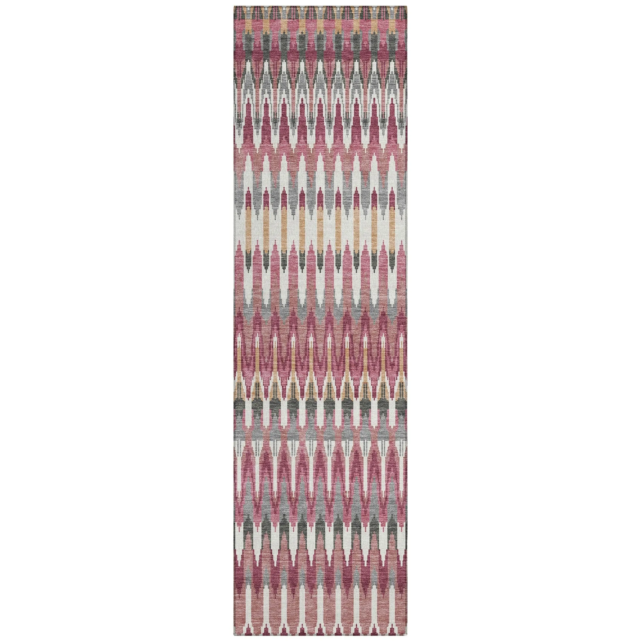 Machine Washable Indoor/ Outdoor Chantille Moroccan Boho Rug