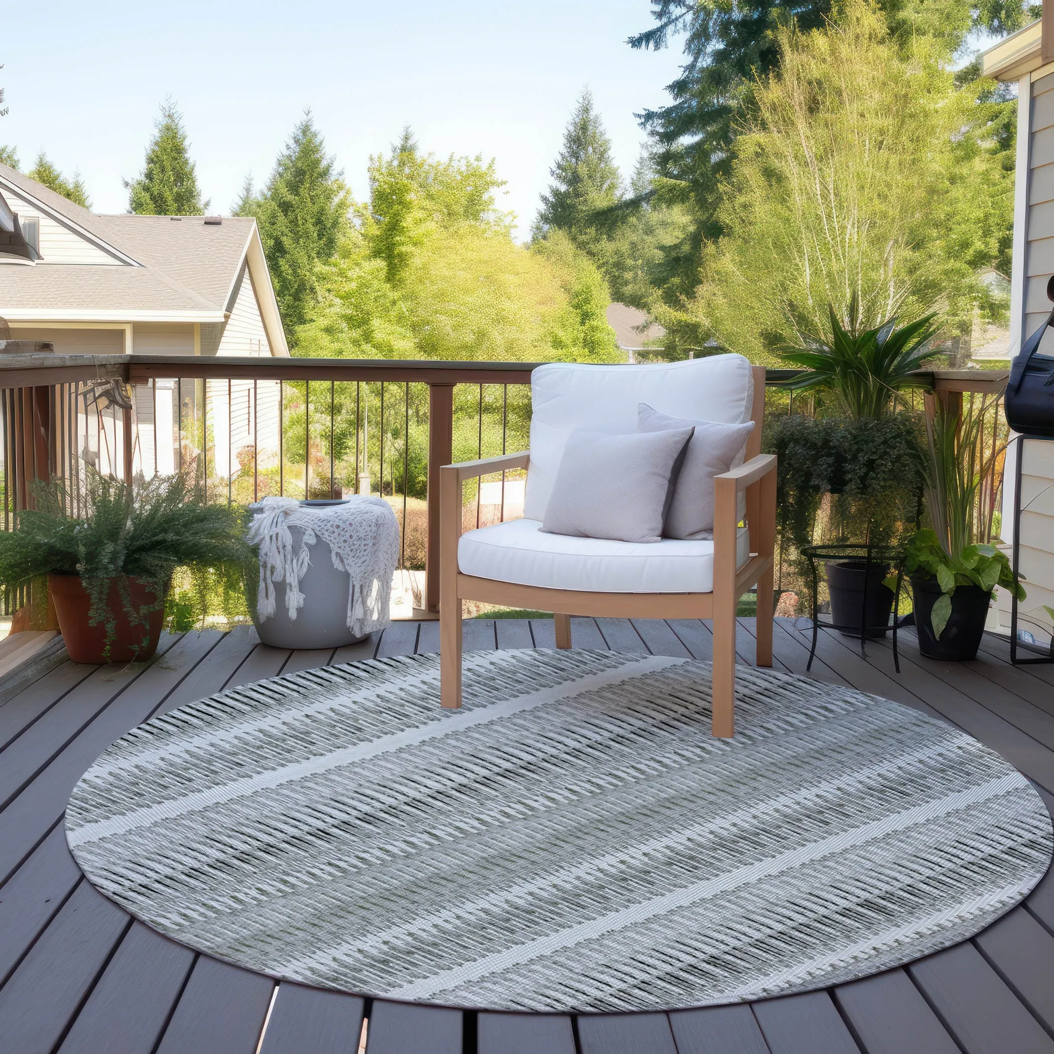 Machine Washable Indoor/ Outdoor Chantille Moroccan Boho Rug