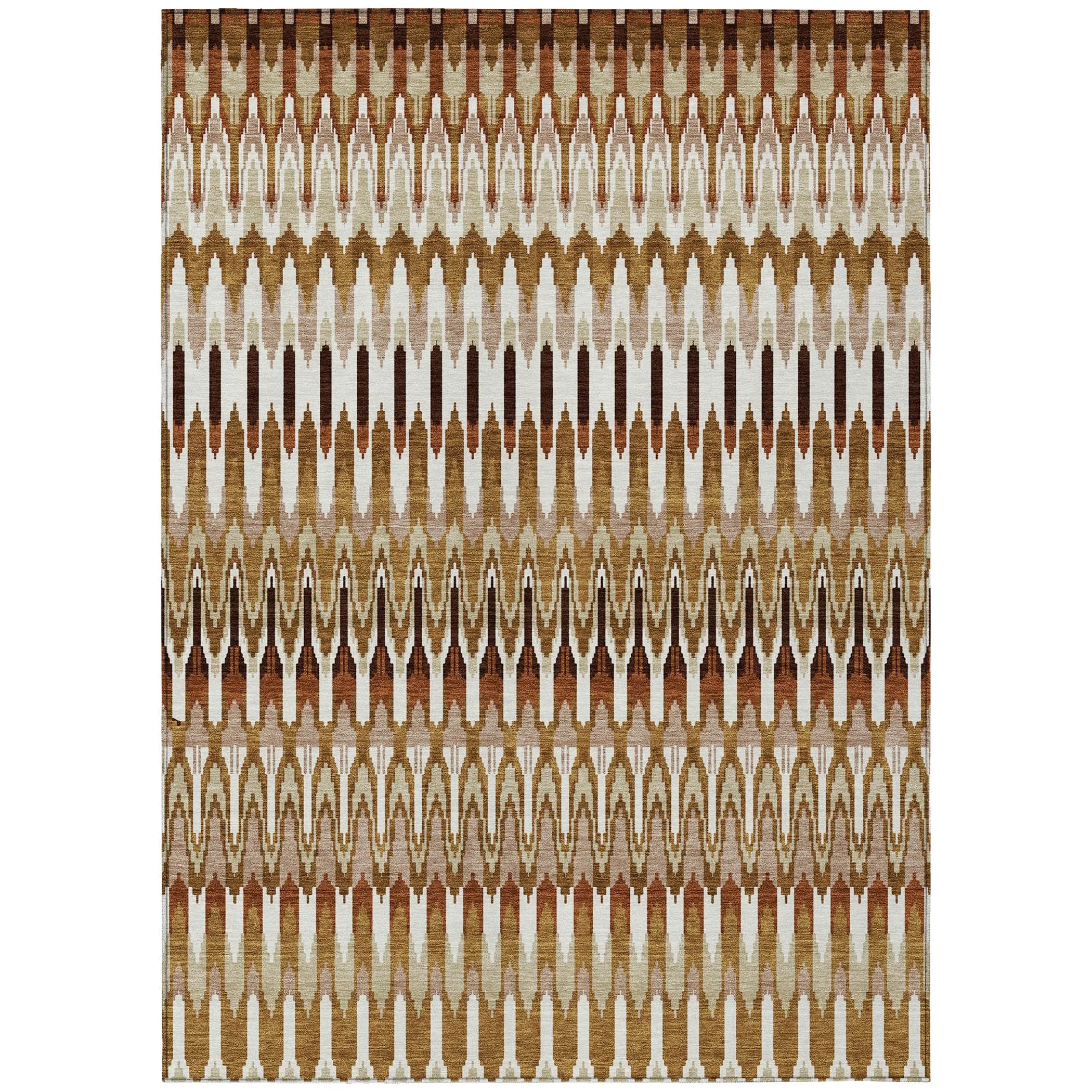 Machine Washable Indoor/ Outdoor Chantille Moroccan Boho Rug