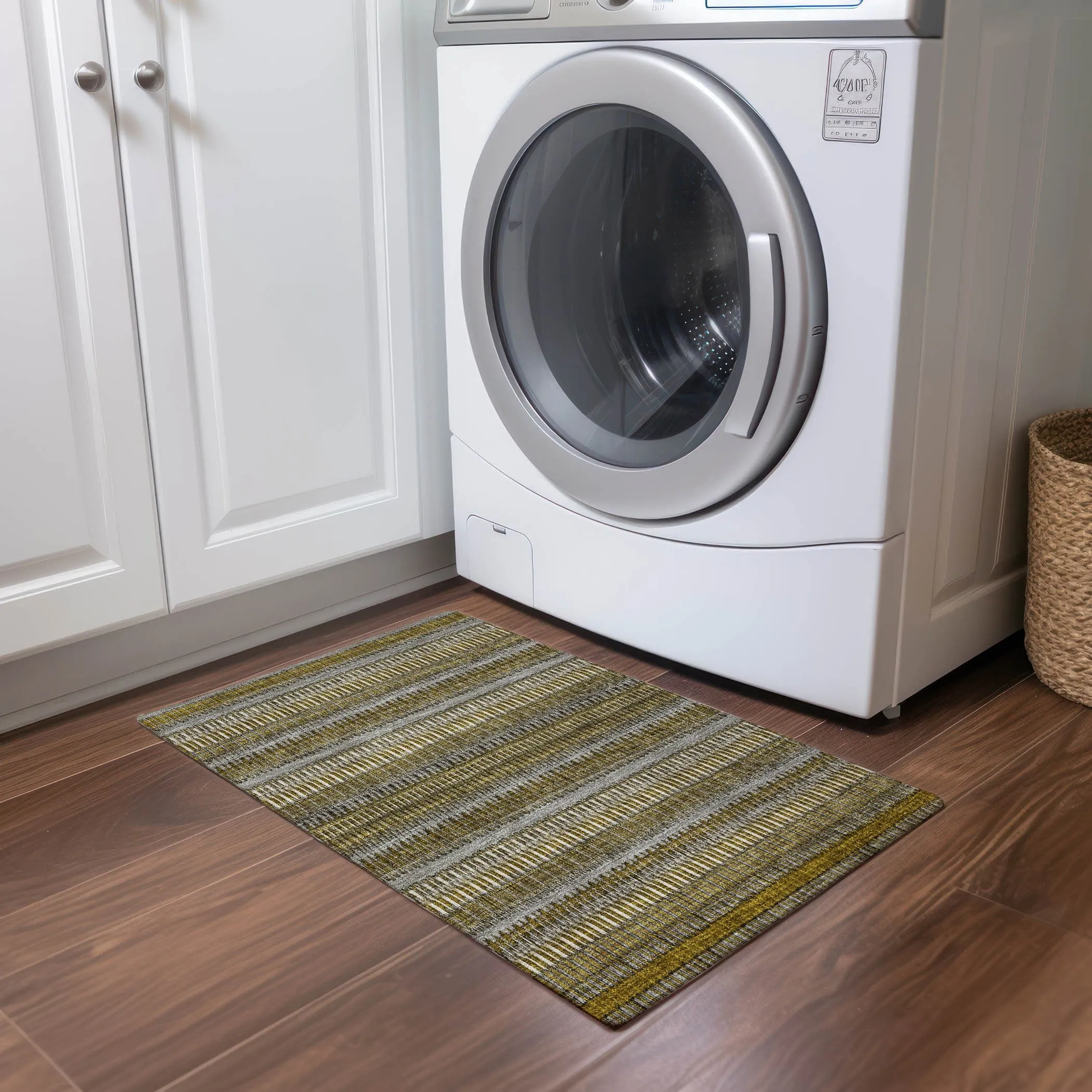 Machine Washable Indoor/ Outdoor Chantille Moroccan Boho Rug