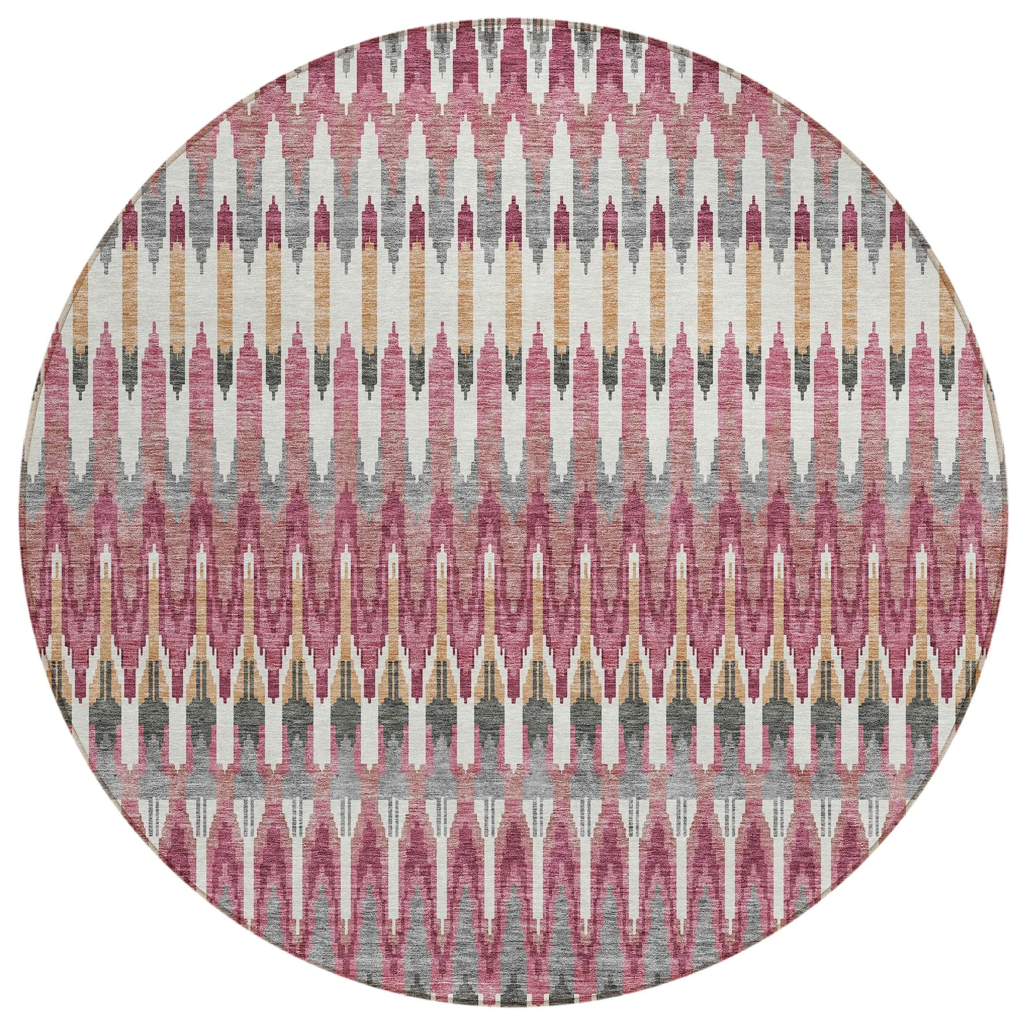 Machine Washable Indoor/ Outdoor Chantille Moroccan Boho Rug
