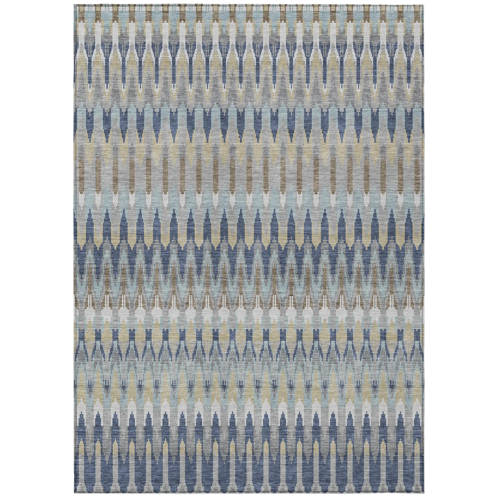 Machine Washable Indoor/ Outdoor Chantille Moroccan Boho Rug