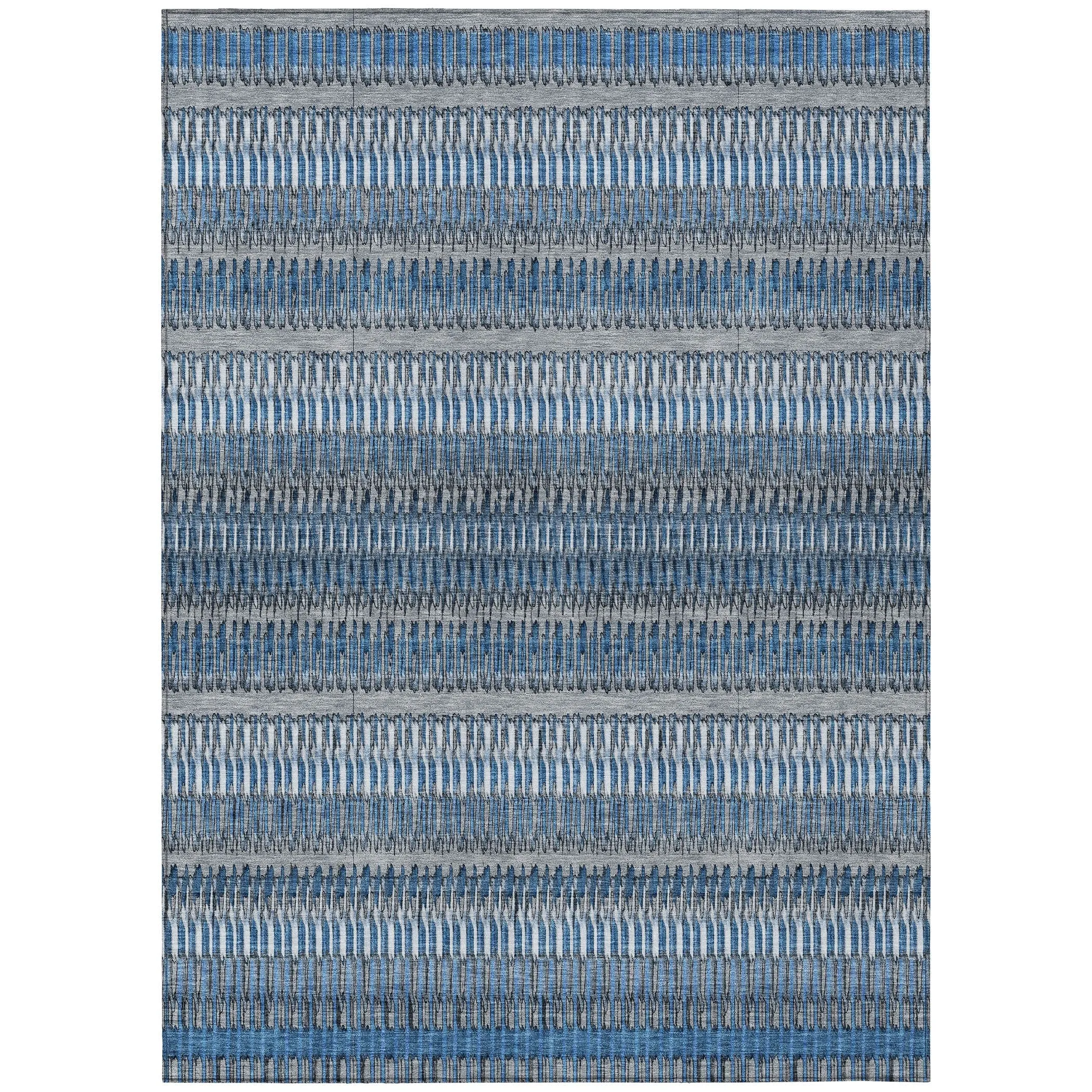Machine Washable Indoor/ Outdoor Chantille Moroccan Boho Rug