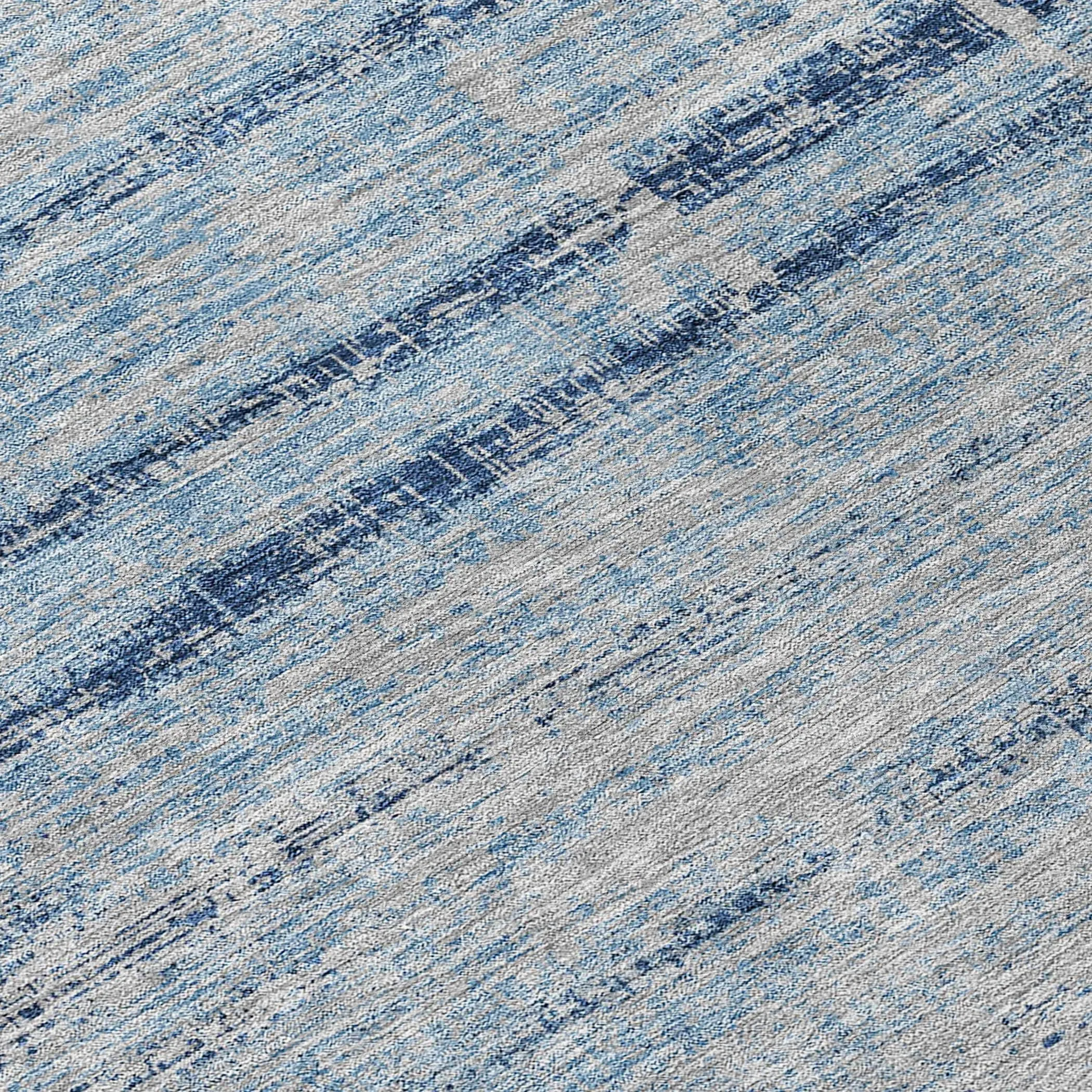 Machine Washable Indoor/ Outdoor Chantille Ombre Solid Rug