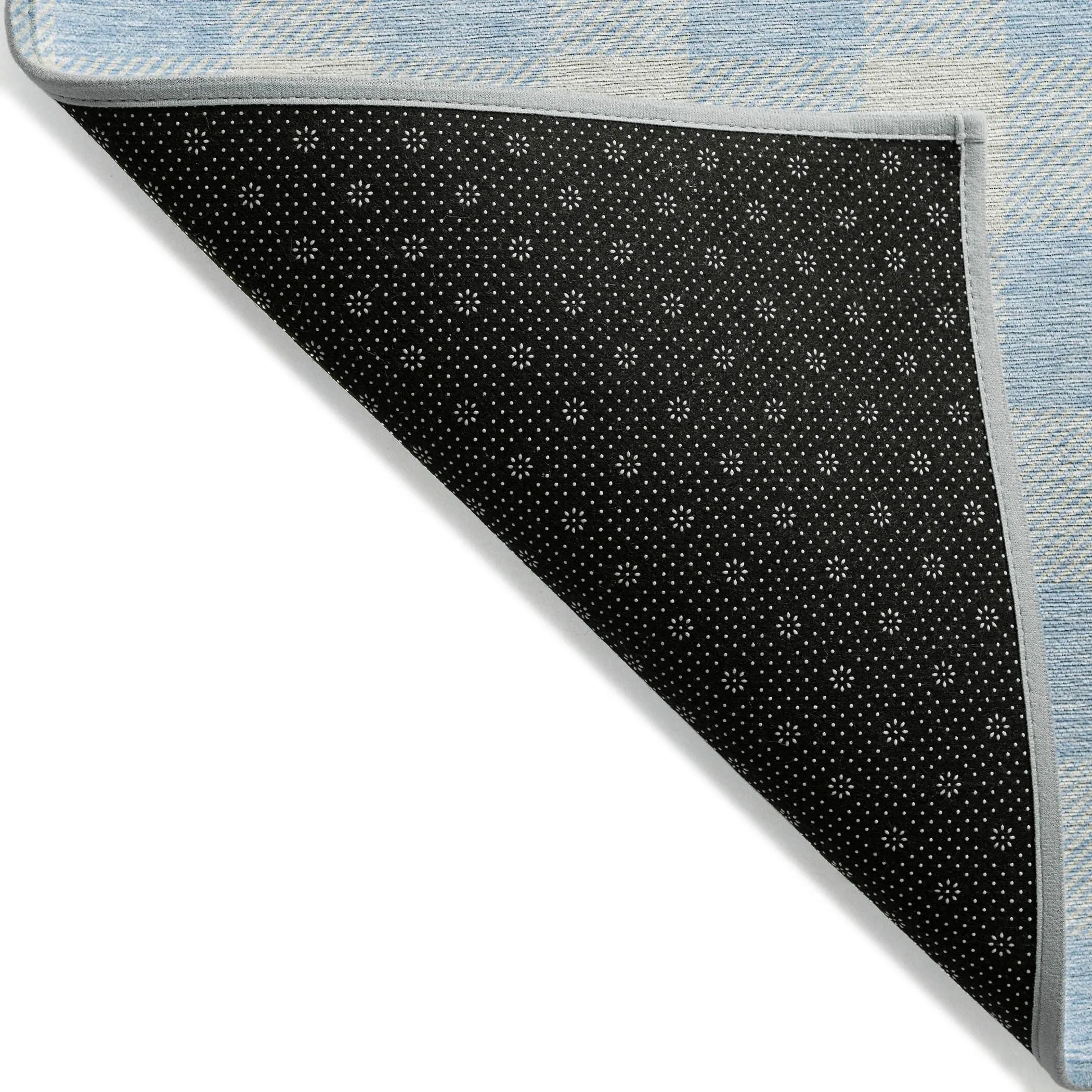 Machine Washable Indoor/ Outdoor Chantille Plaid Rug