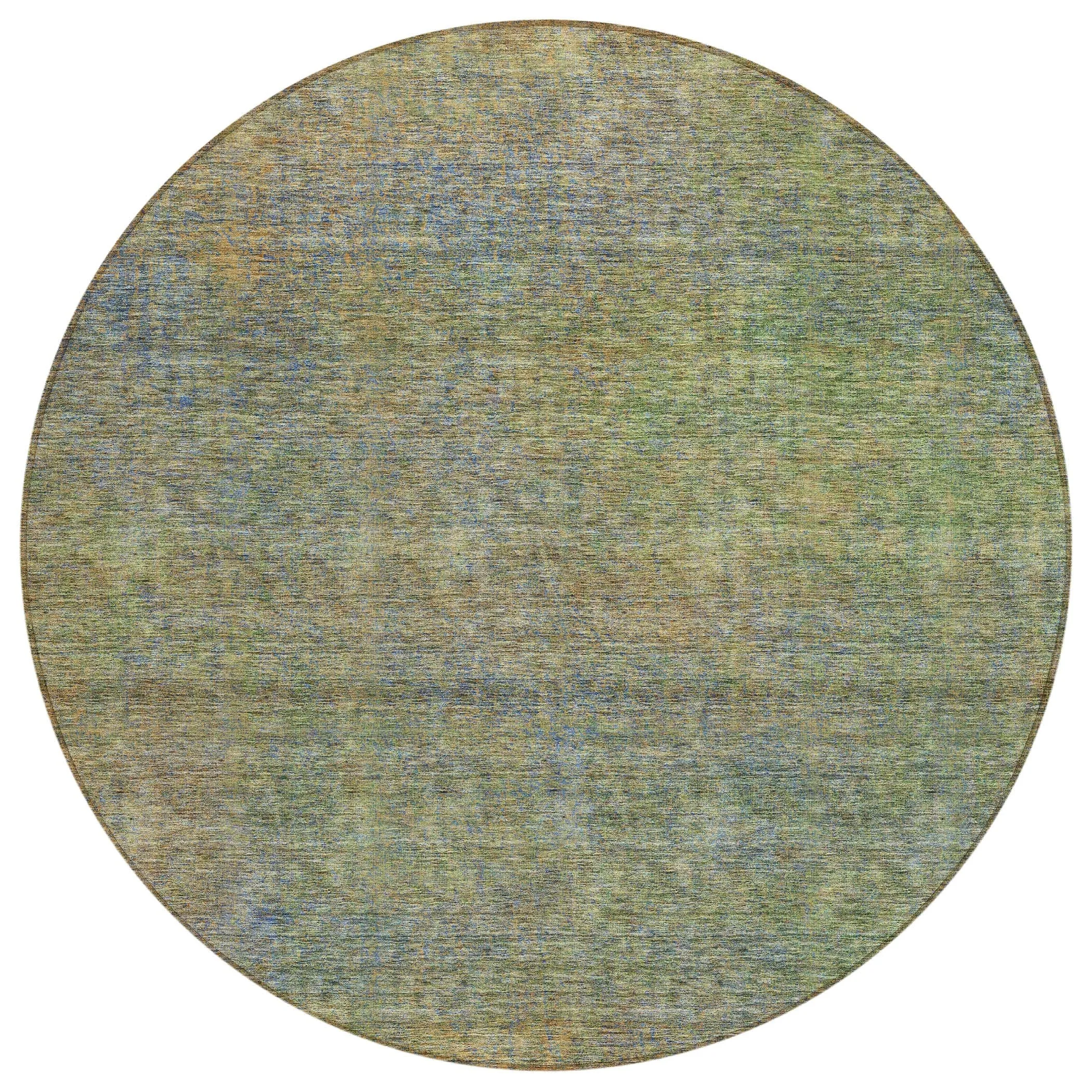 Machine Washable Indoor/ Outdoor Chantille Solid Ombre Rug