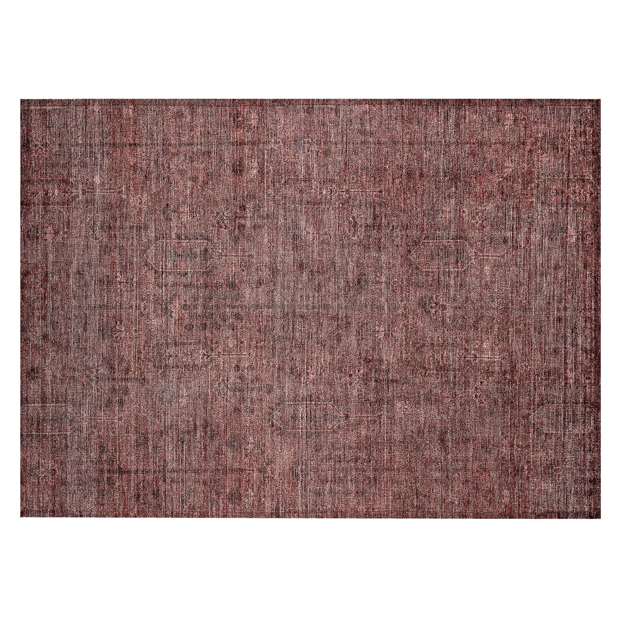 Machine Washable Indoor/ Outdoor Chantille Traditional Distressed Rug