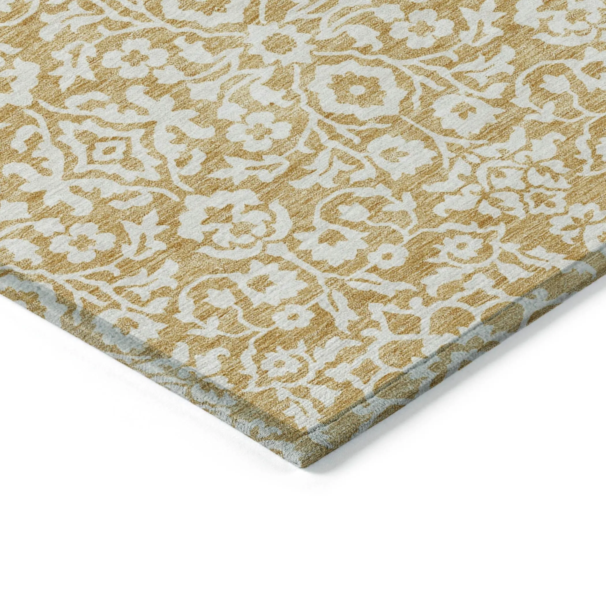 Machine Washable Indoor/ Outdoor Chantille Traditional Farmhouse Rug