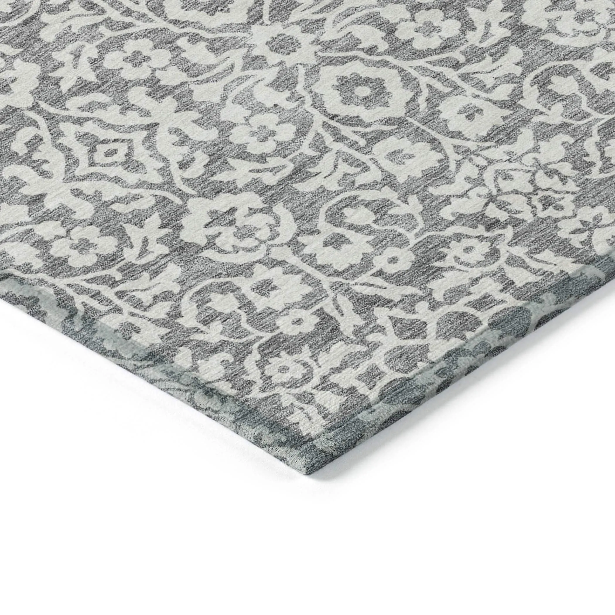 Machine Washable Indoor/ Outdoor Chantille Traditional Farmhouse Rug