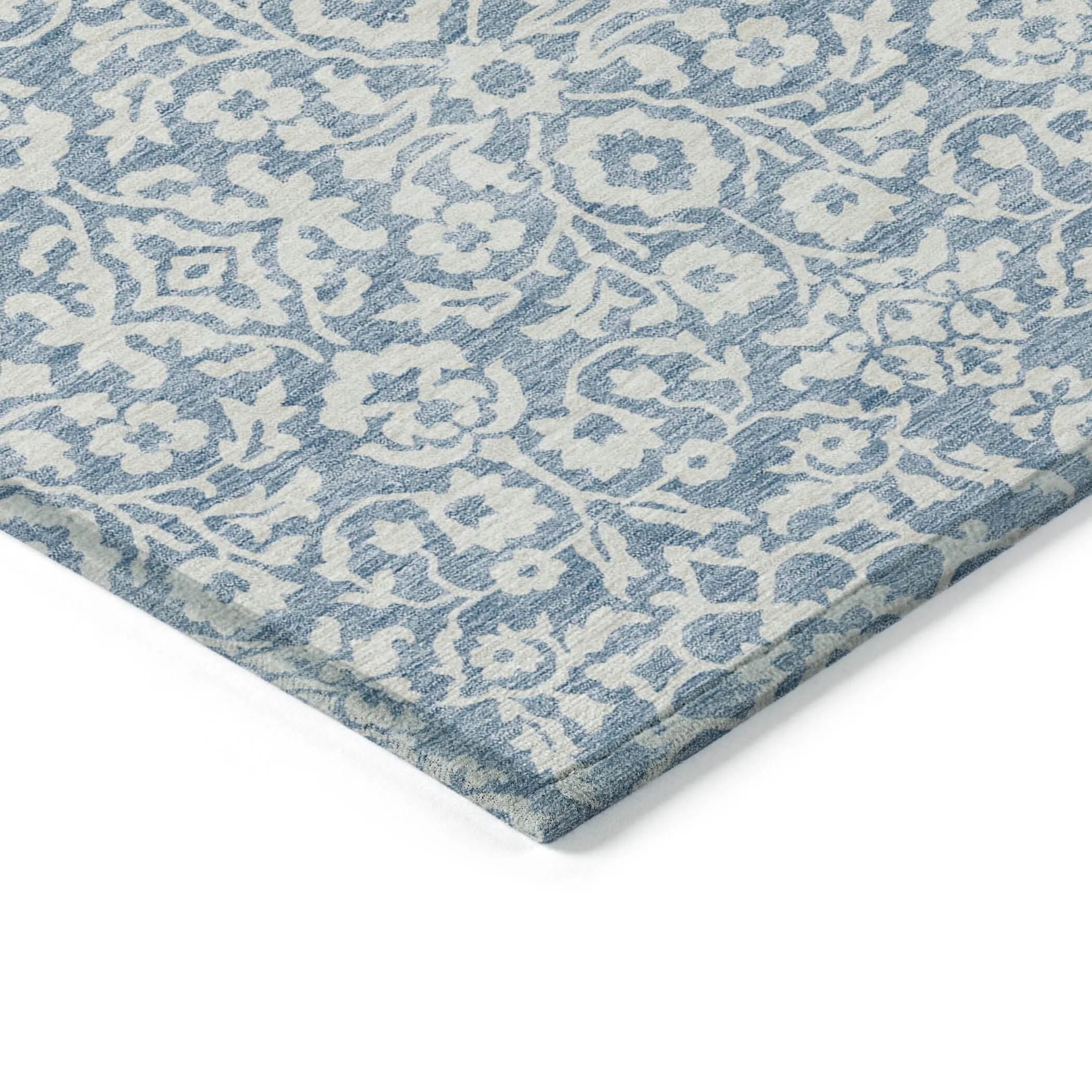 Machine Washable Indoor/ Outdoor Chantille Traditional Farmhouse Rug