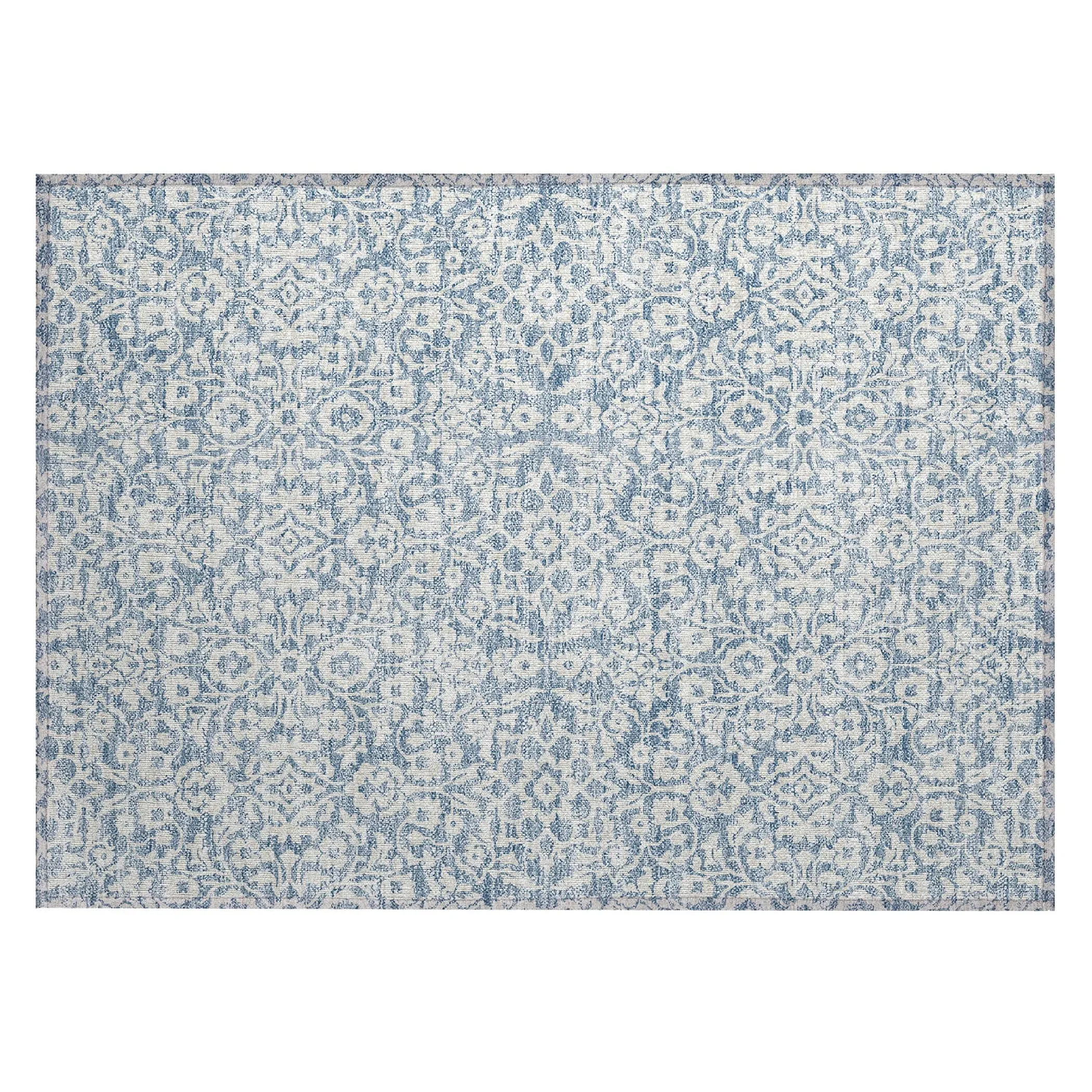 Machine Washable Indoor/ Outdoor Chantille Traditional Farmhouse Rug