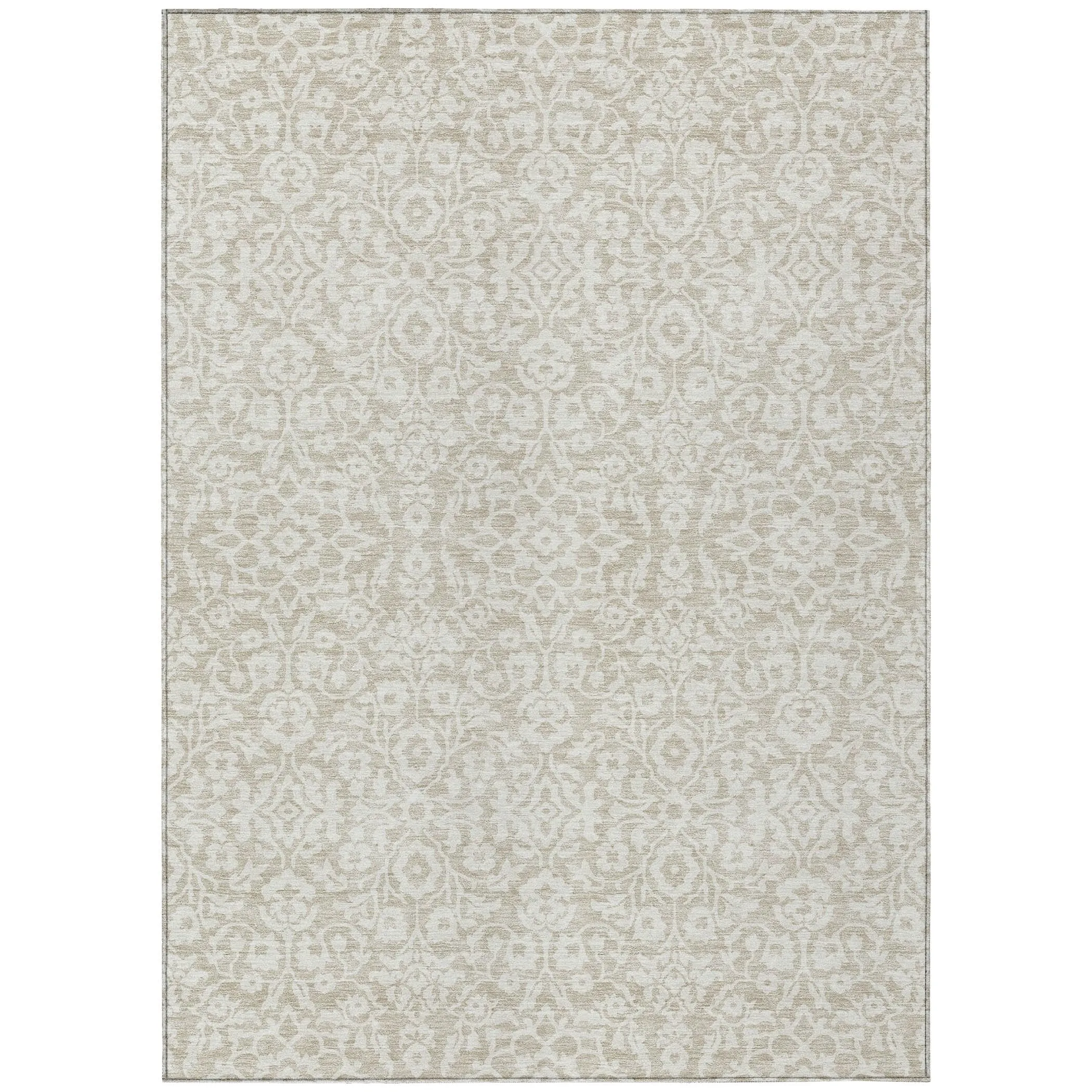 Machine Washable Indoor/ Outdoor Chantille Traditional Farmhouse Rug