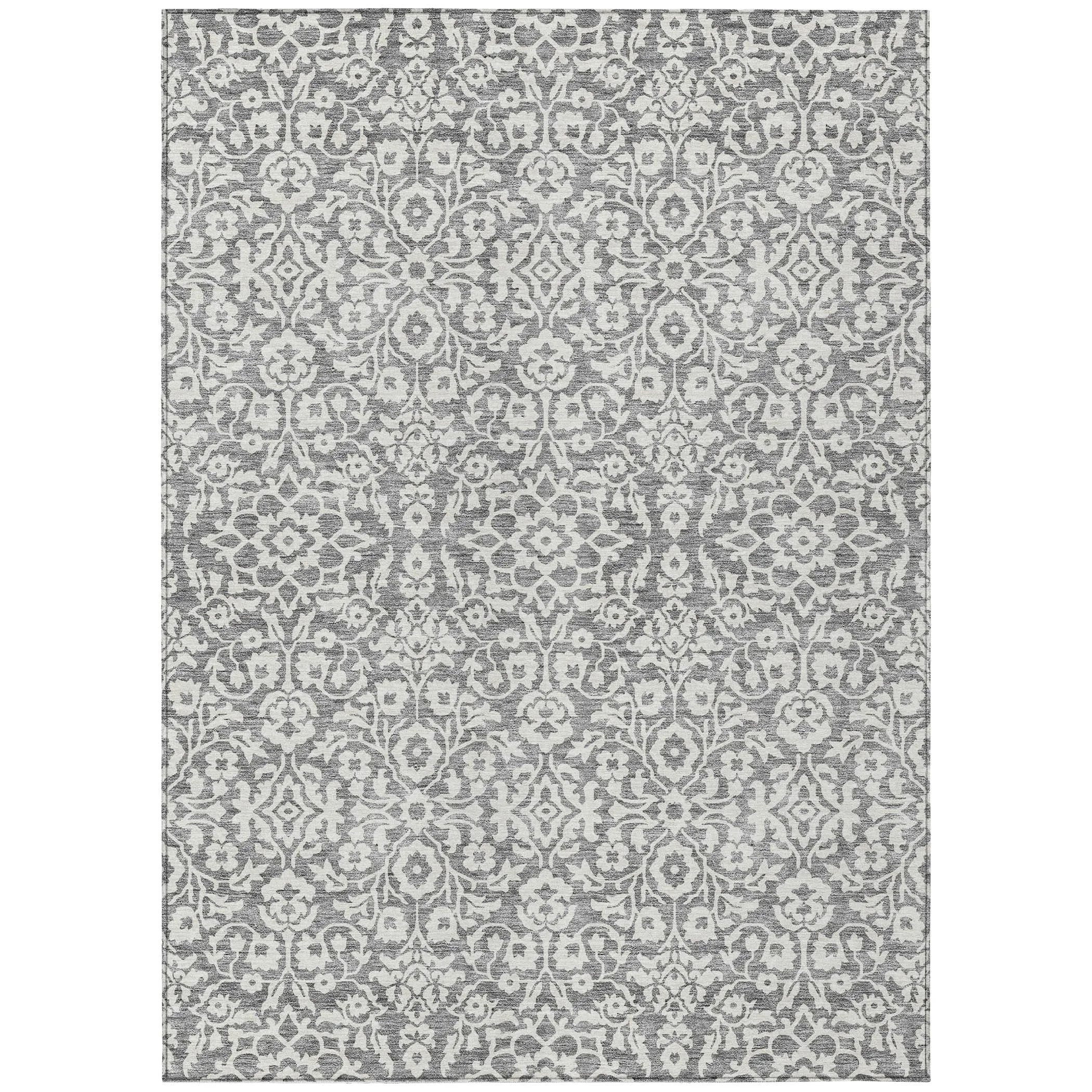 Machine Washable Indoor/ Outdoor Chantille Traditional Farmhouse Rug