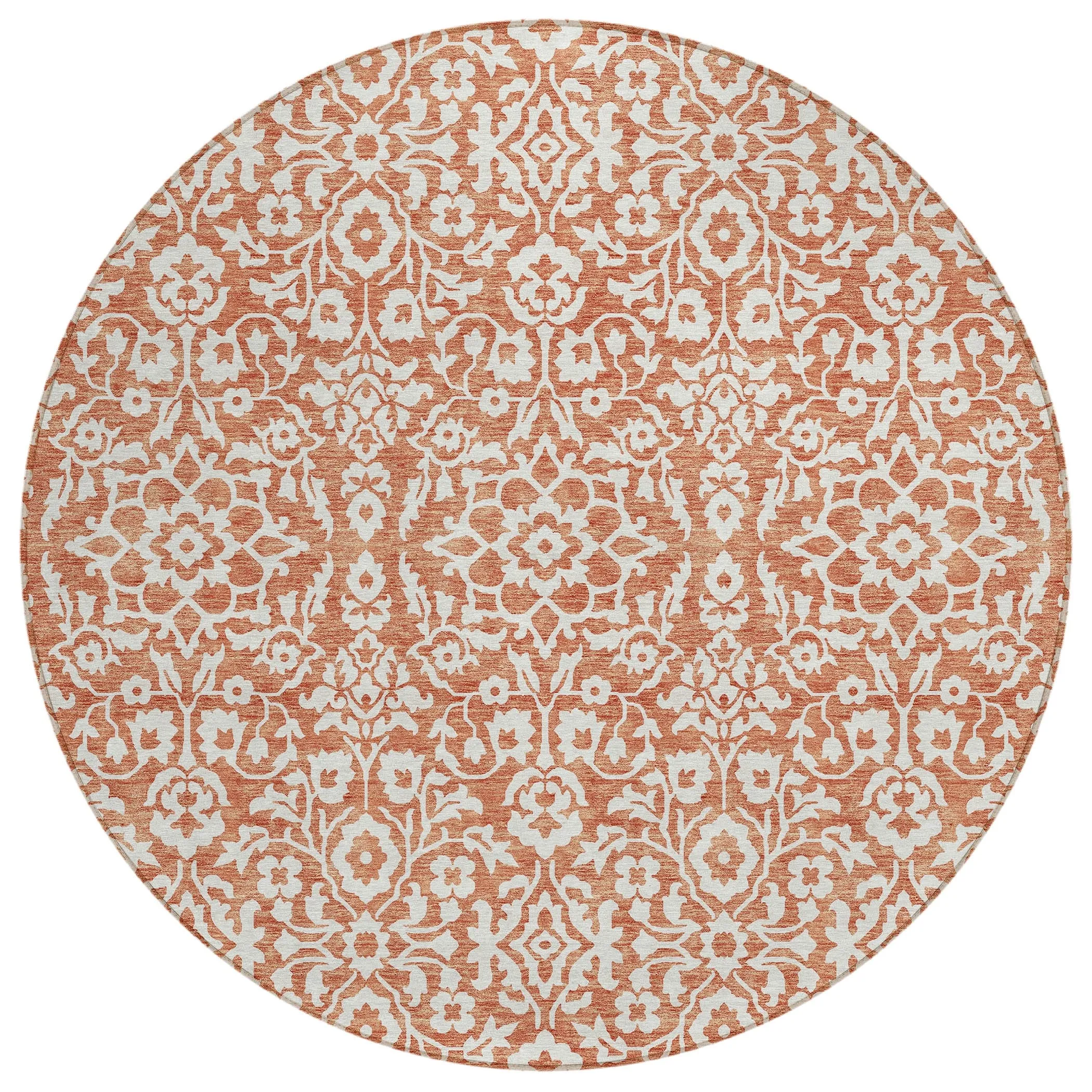 Machine Washable Indoor/ Outdoor Chantille Traditional Farmhouse Rug