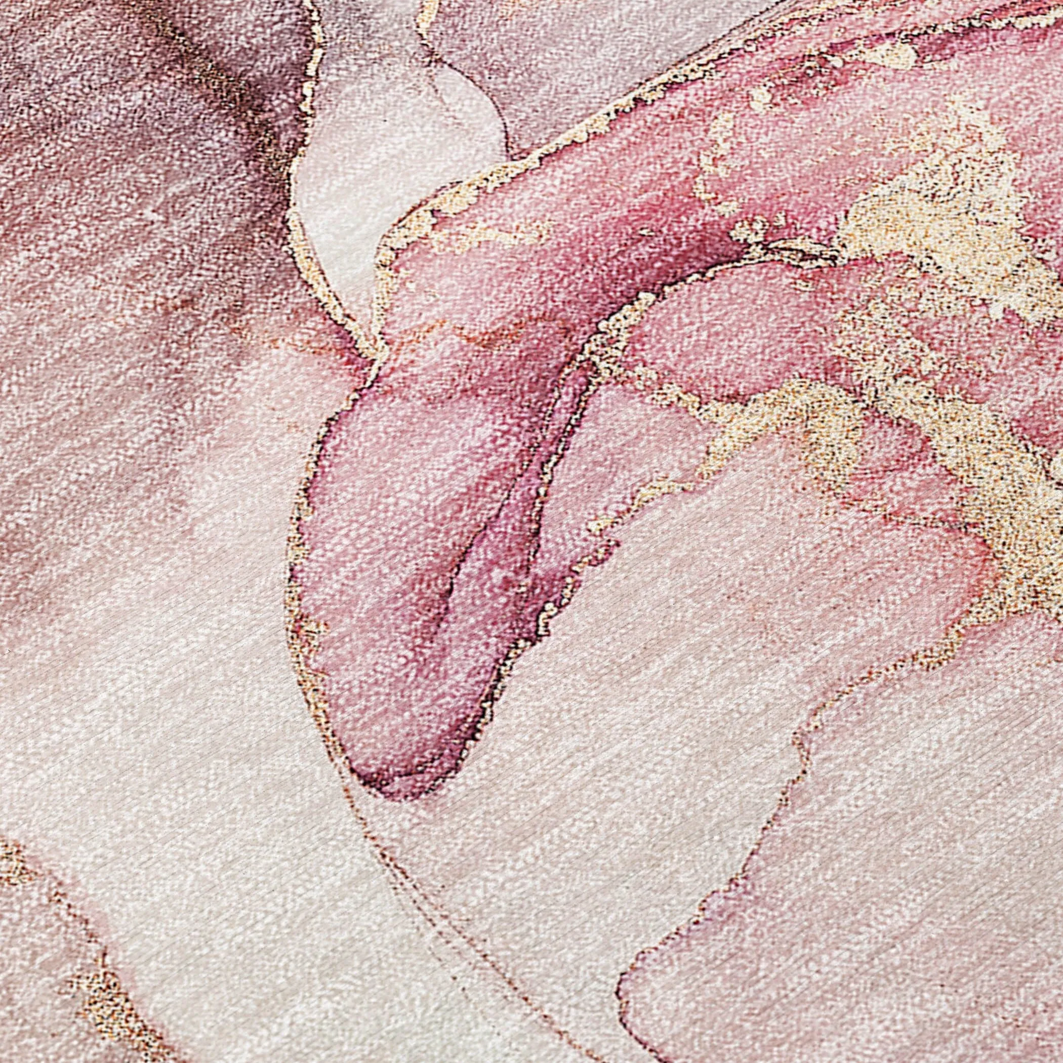 Machine Washable Indoor/ Outdoor Chantille Watercolor Rug
